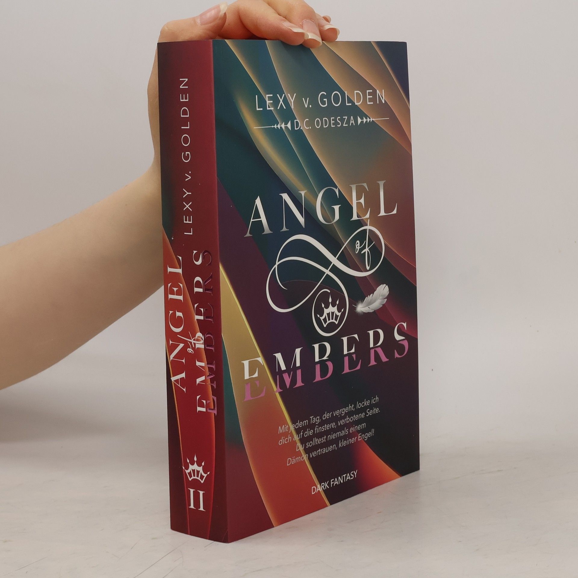 Lexy v. Golden Angel of Embers. Dark Fantasy