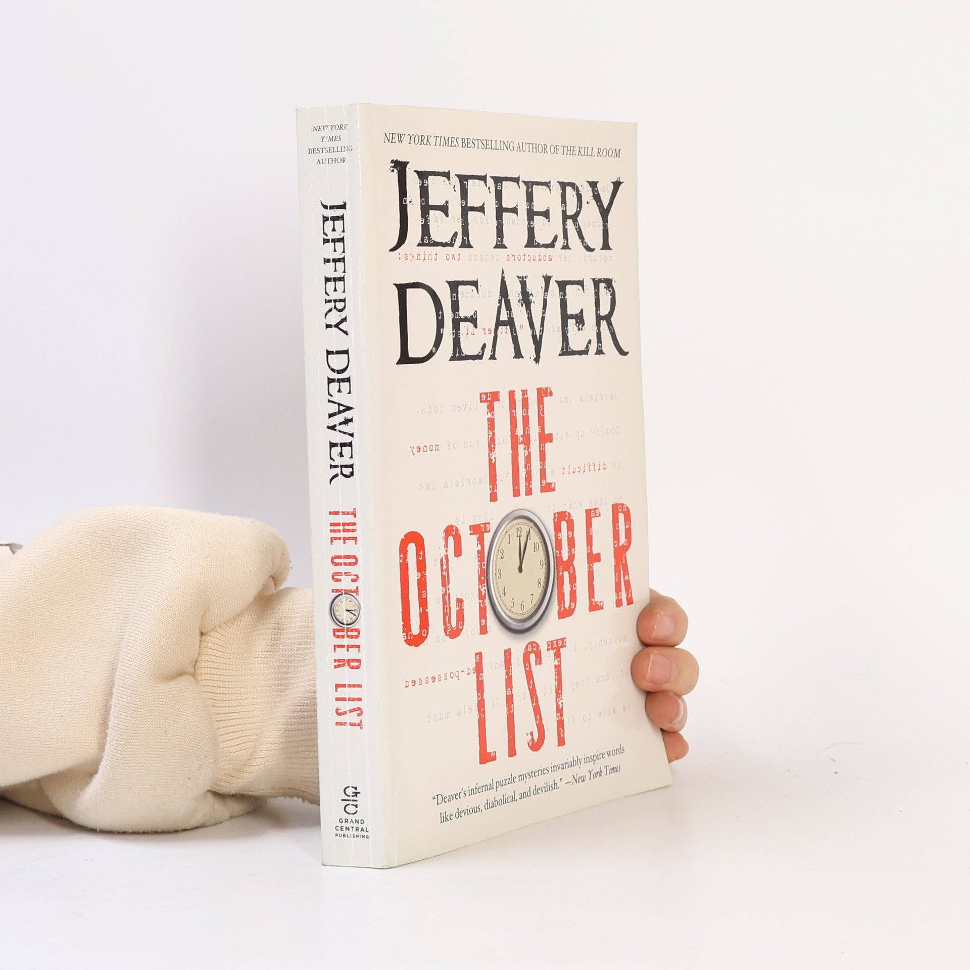 Jeffery Deaver The October List