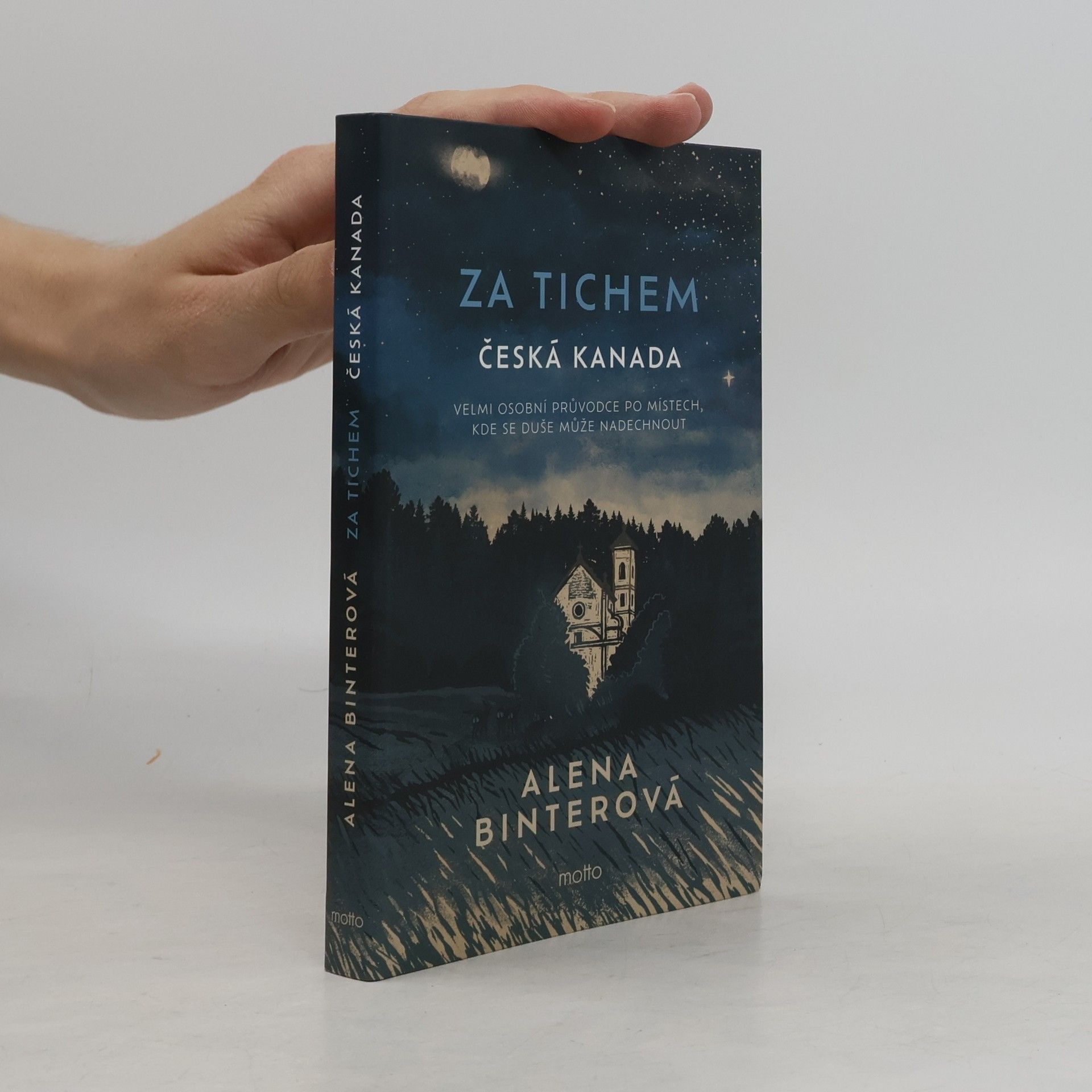 Alena Binterova Za tichem. Česká Kanada