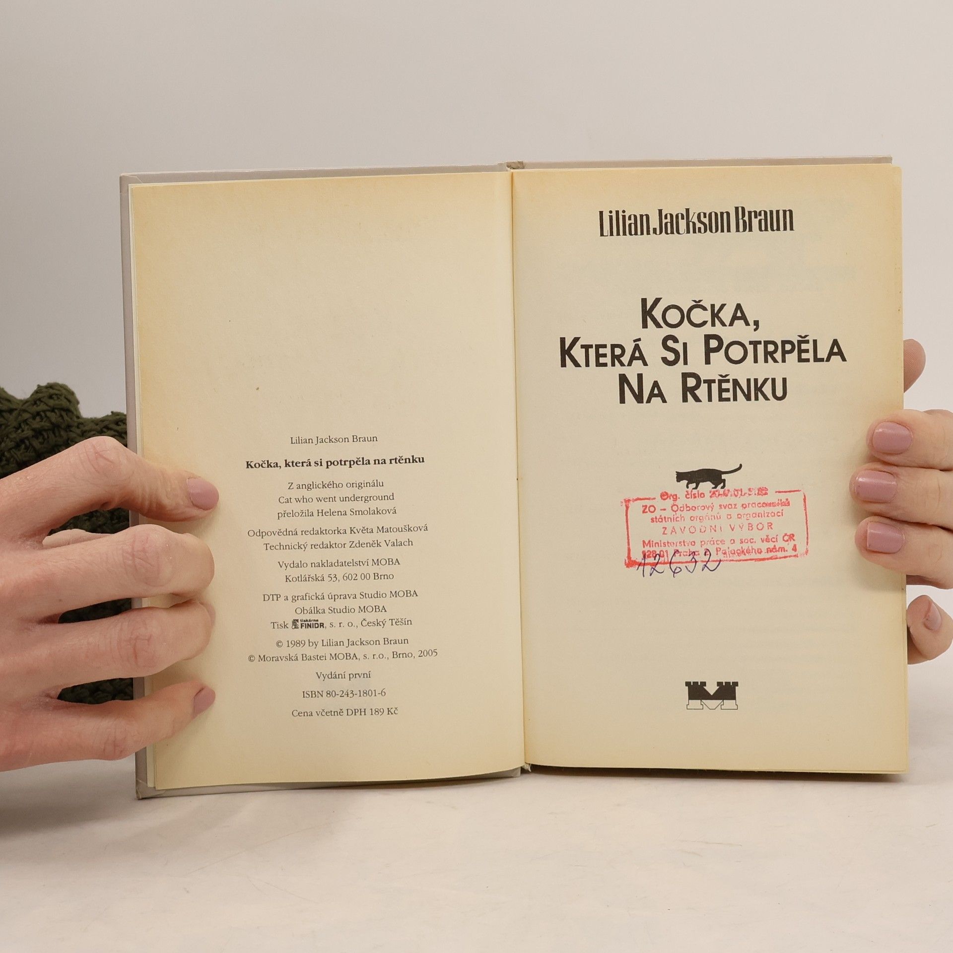 Lilian Jackson Braun Kočka, která si potrpěla na rtěnku