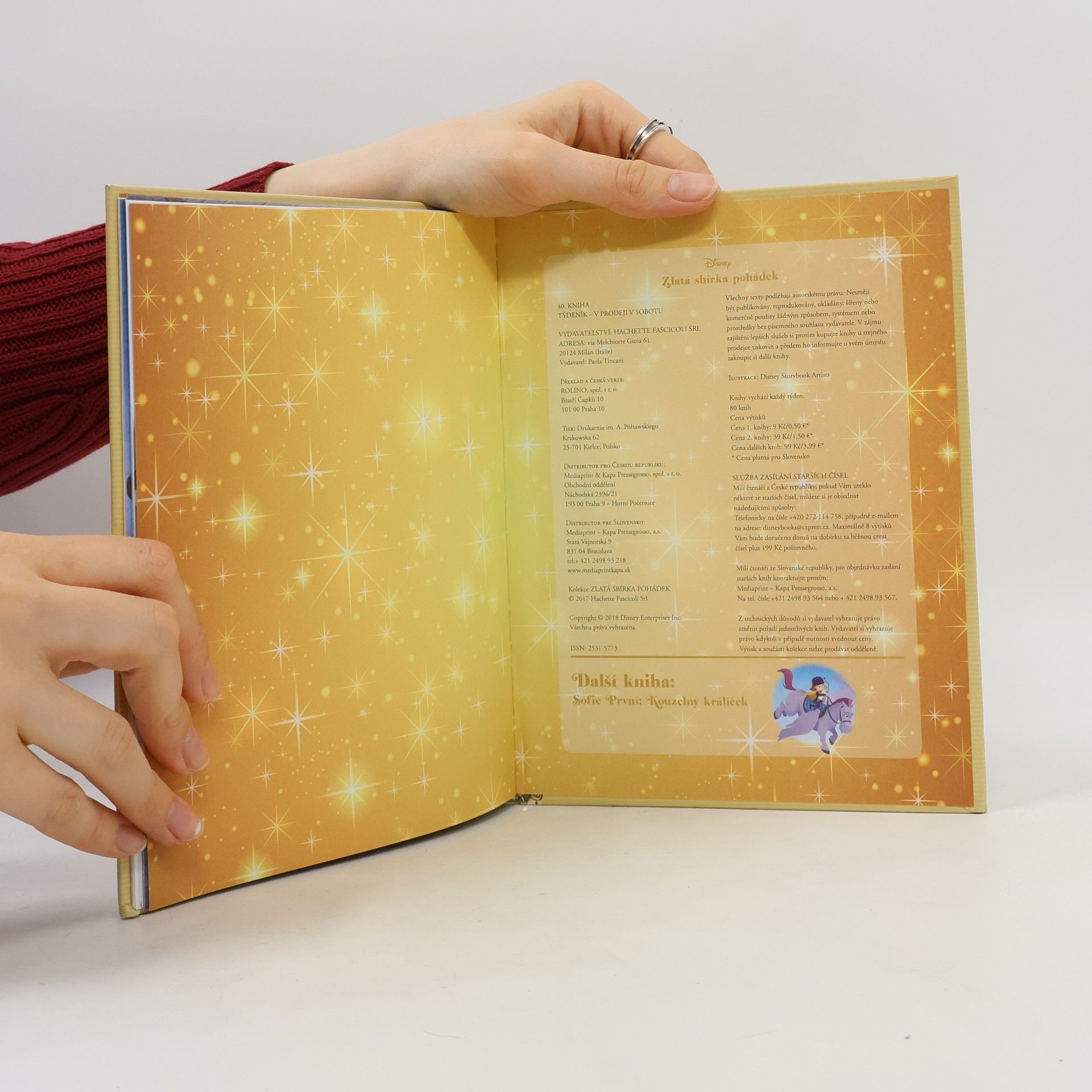 Collectif d'auteurs Zlatá sbírka pohádek 40. Pinocchio