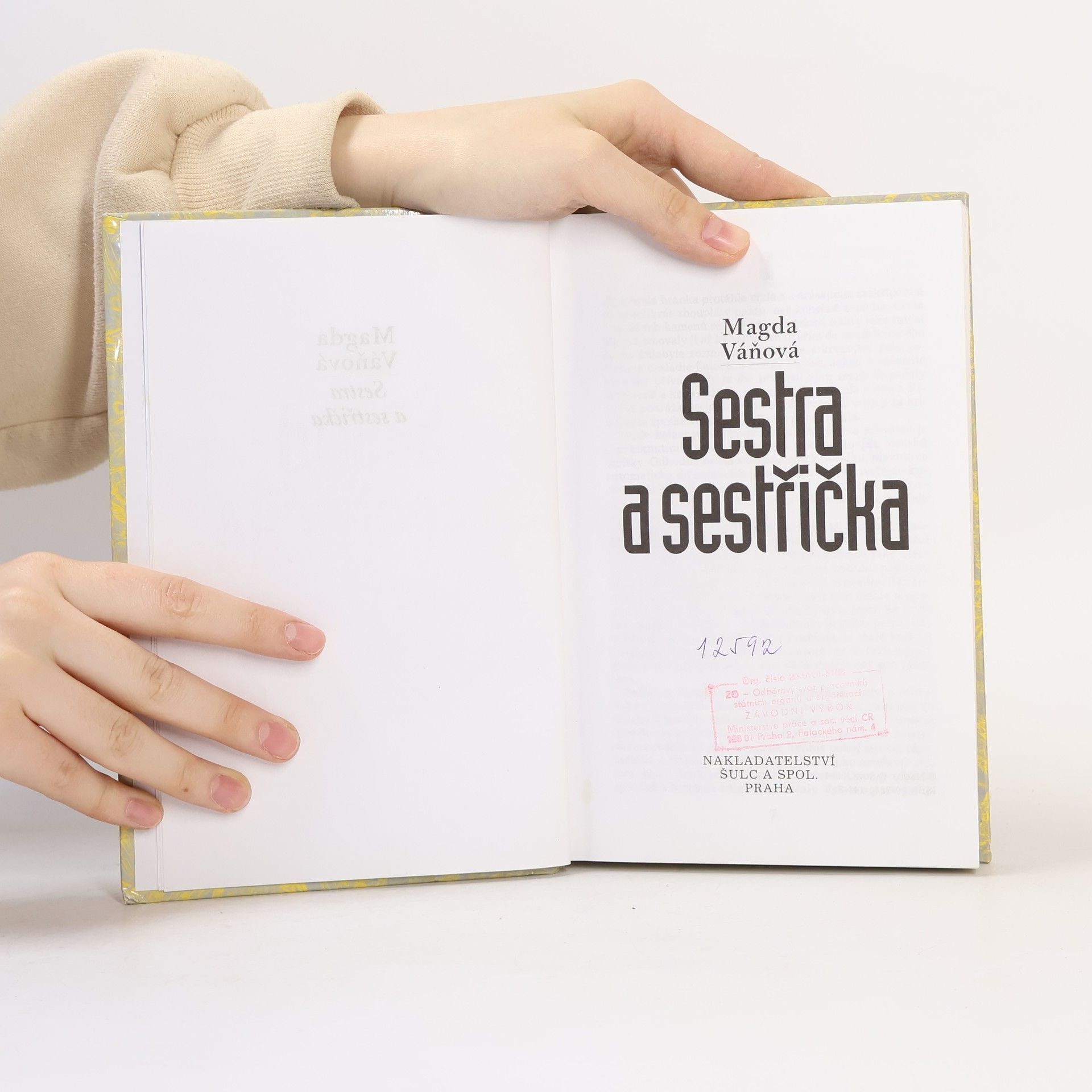 Magda Váňová Sestra a sestřička