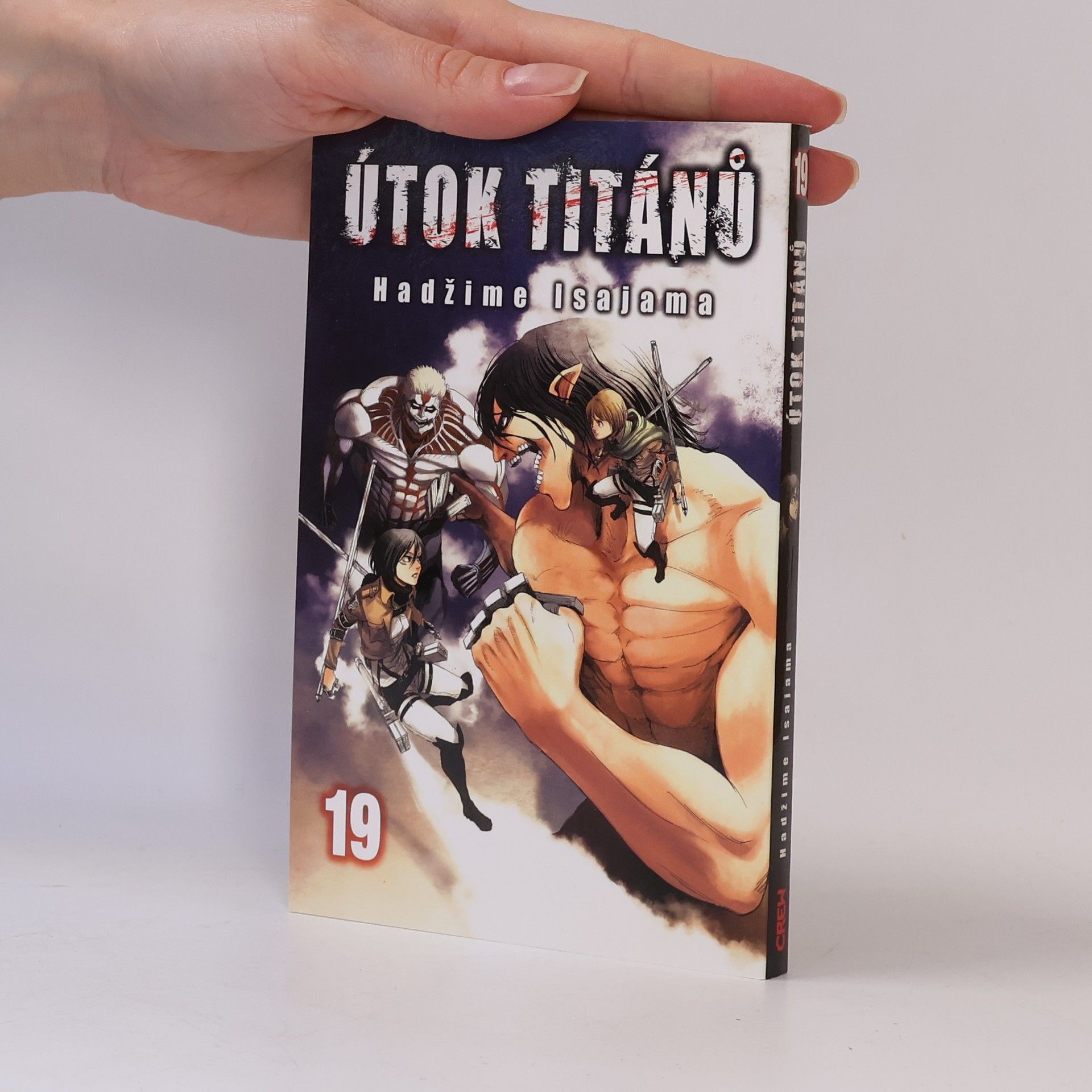Hajime Isayama Útok titánů 19