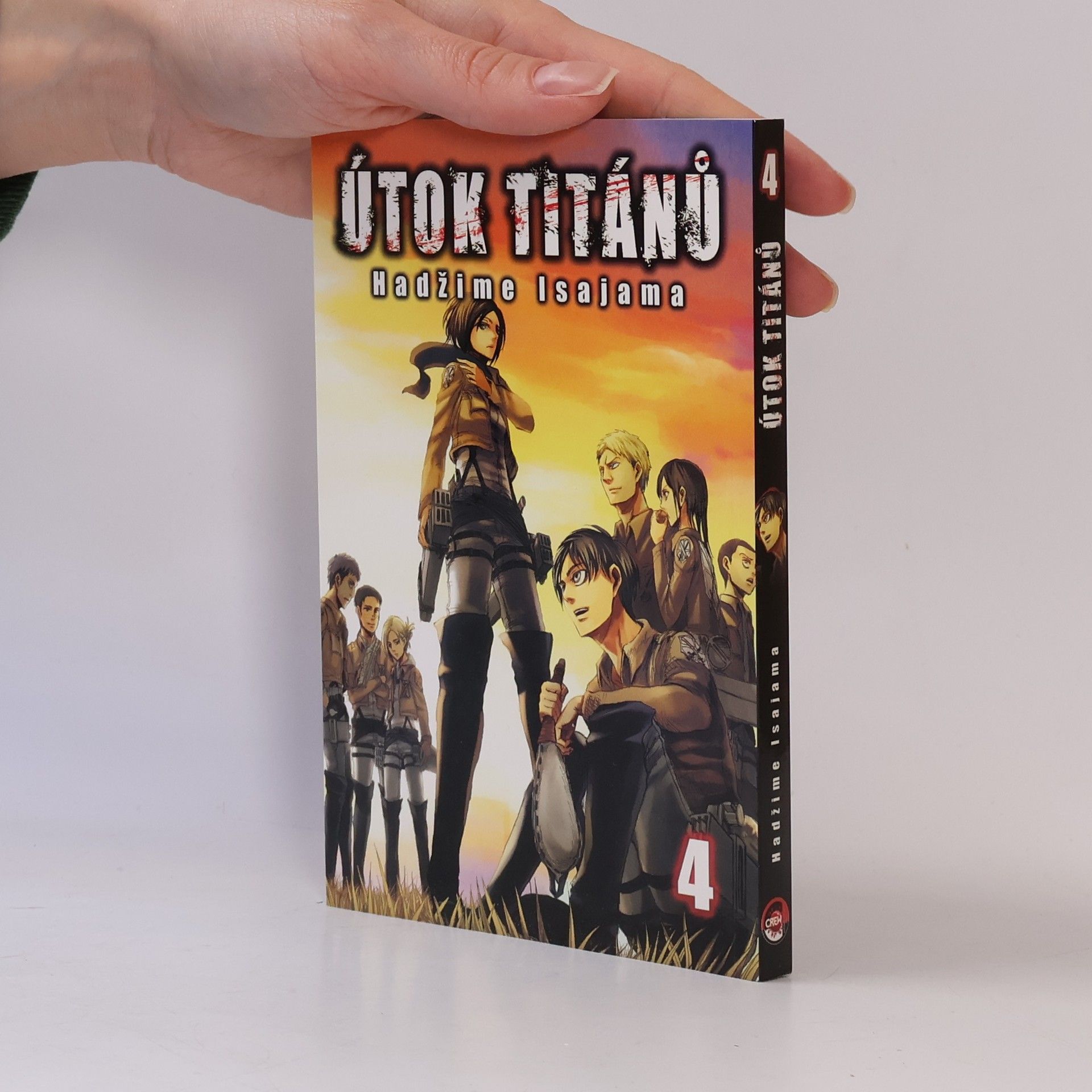 Hajime Isayama Útok titánů. 4