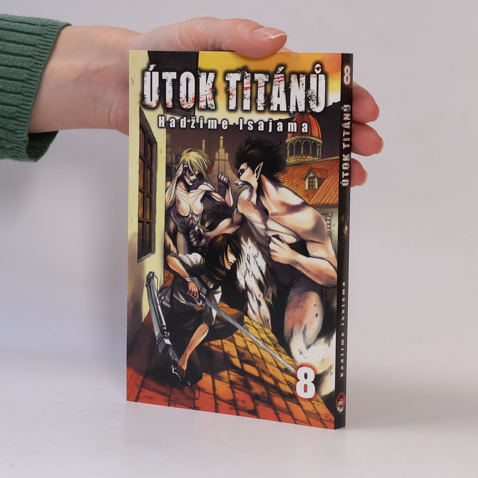 Hajime Isayama Útok titánů. 8