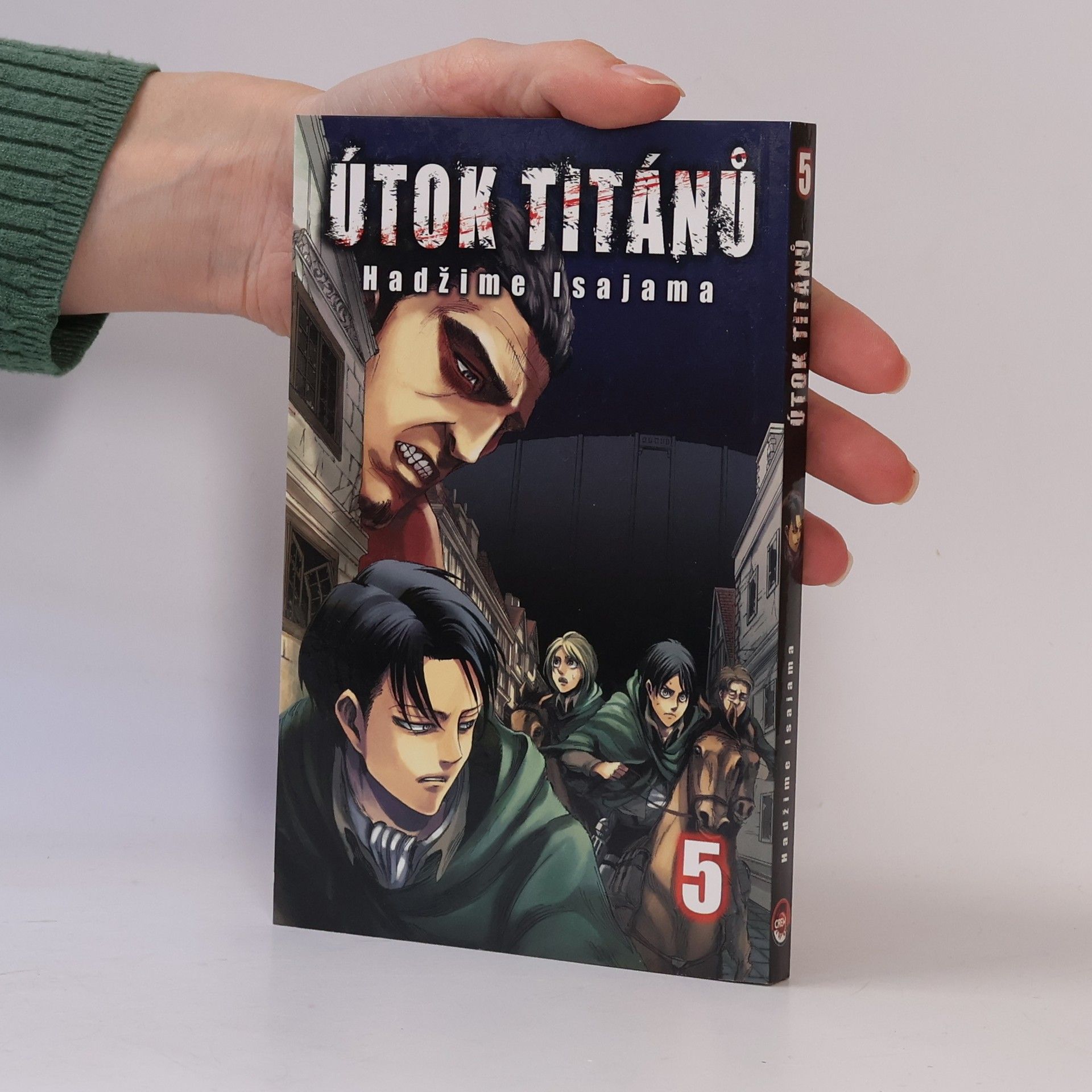 Hajime Isayama Útok titánů. 5
