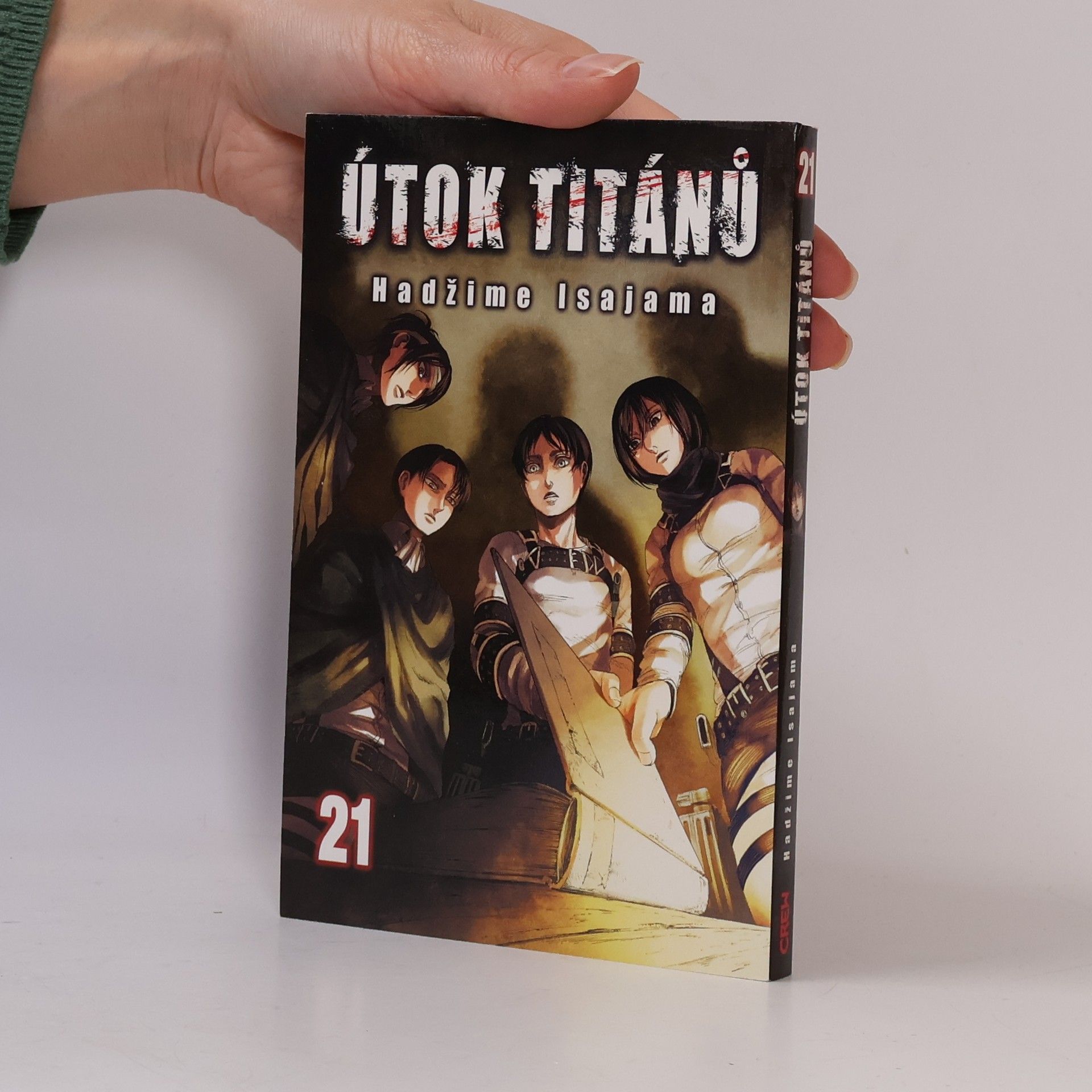 Hajime Isayama Útok titánů 21