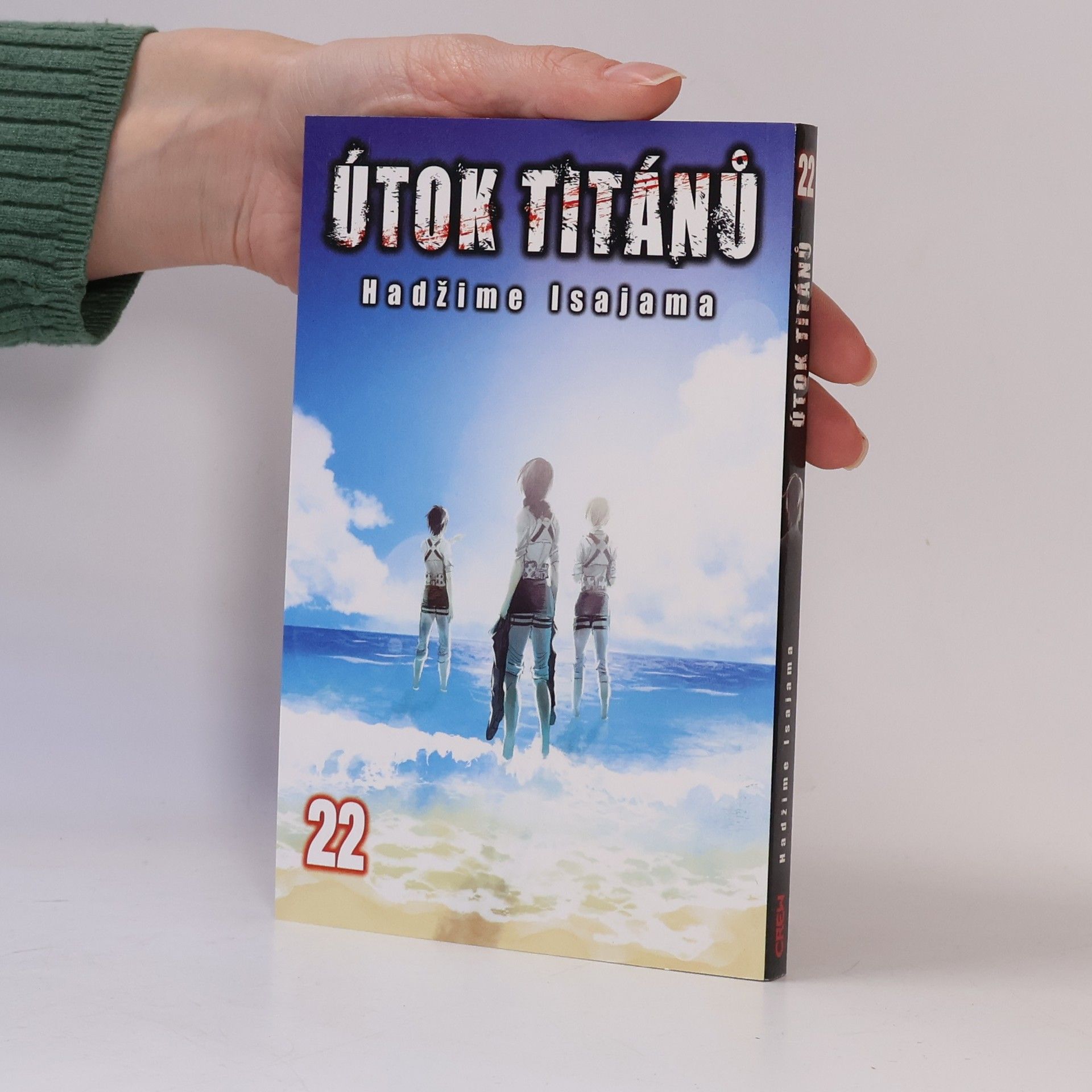 Hajime Isayama Útok titánů 22