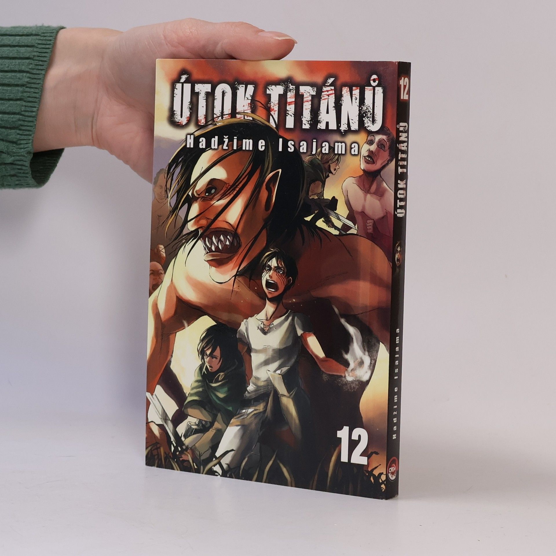 Hajime Isayama Útok titánů. 12