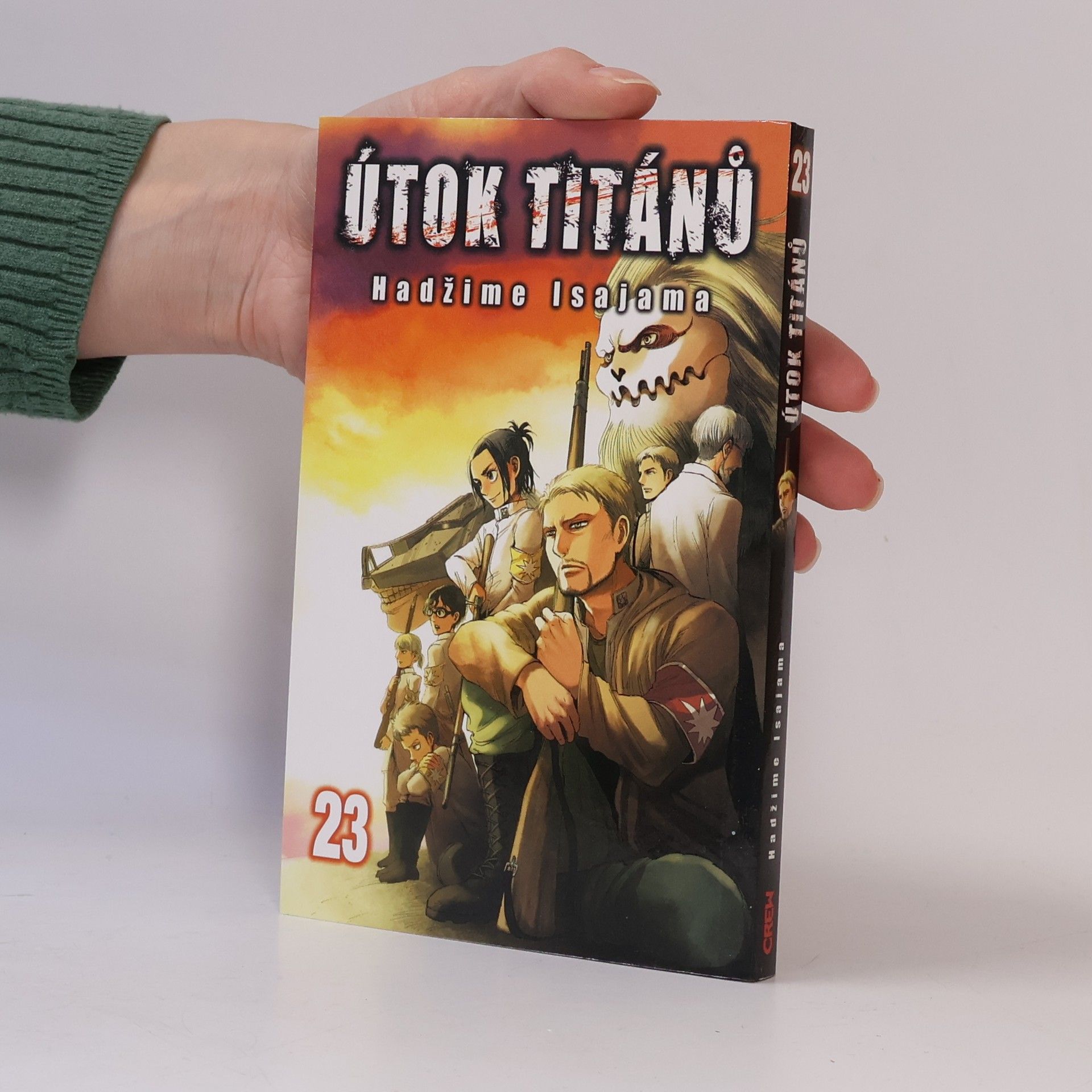 Hajime Isayama Útok titánů 23