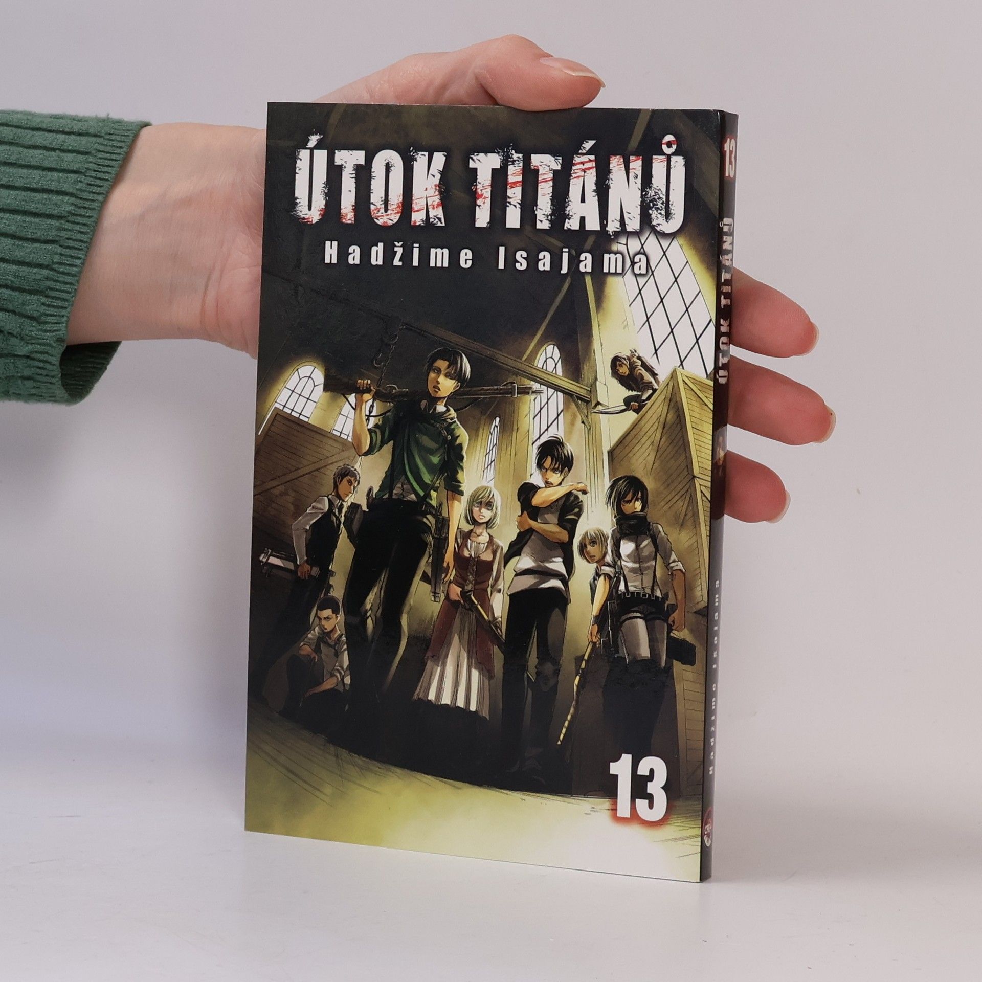 Hajime Isayama Útok titánů 13