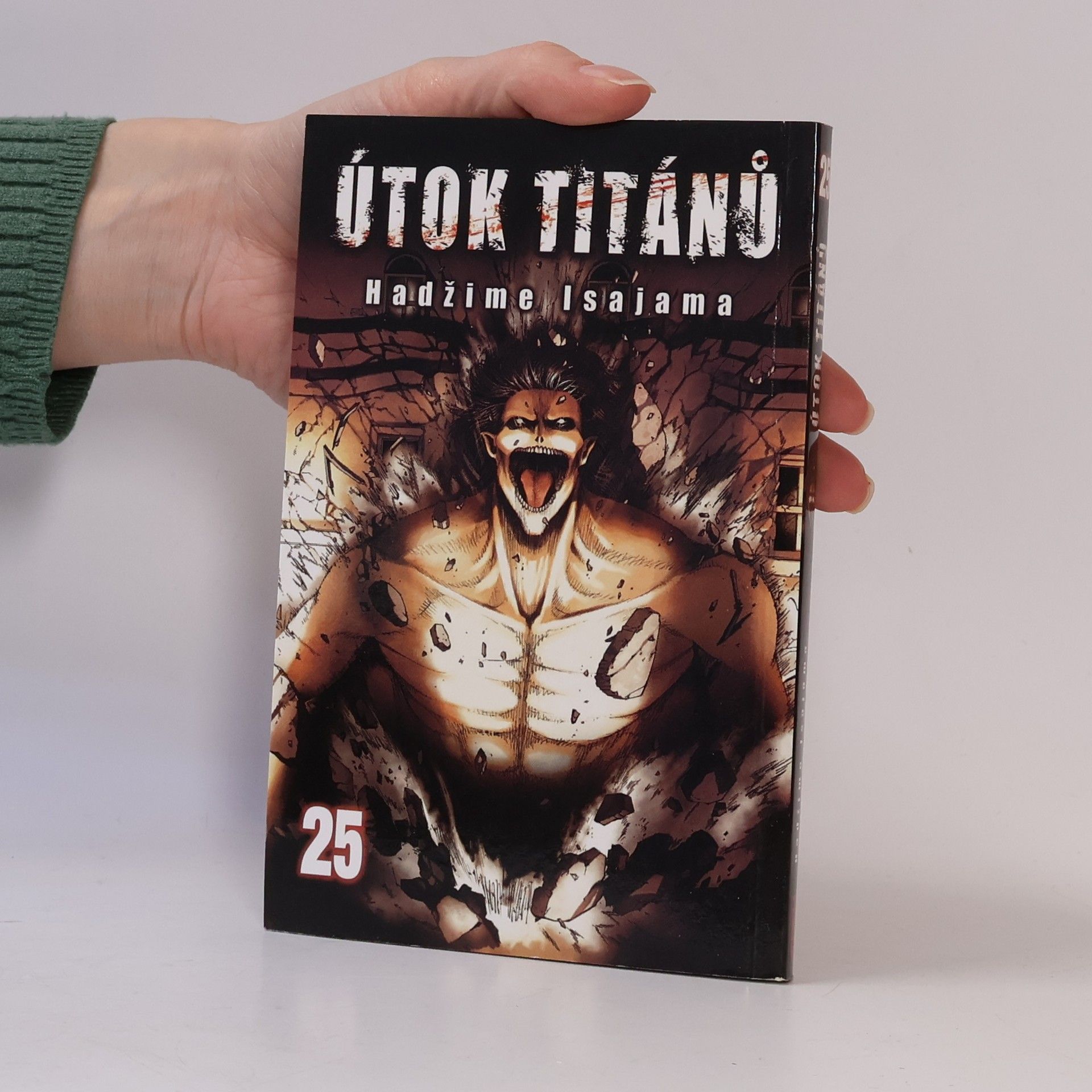 Hajime Isayama Útok titánů 25