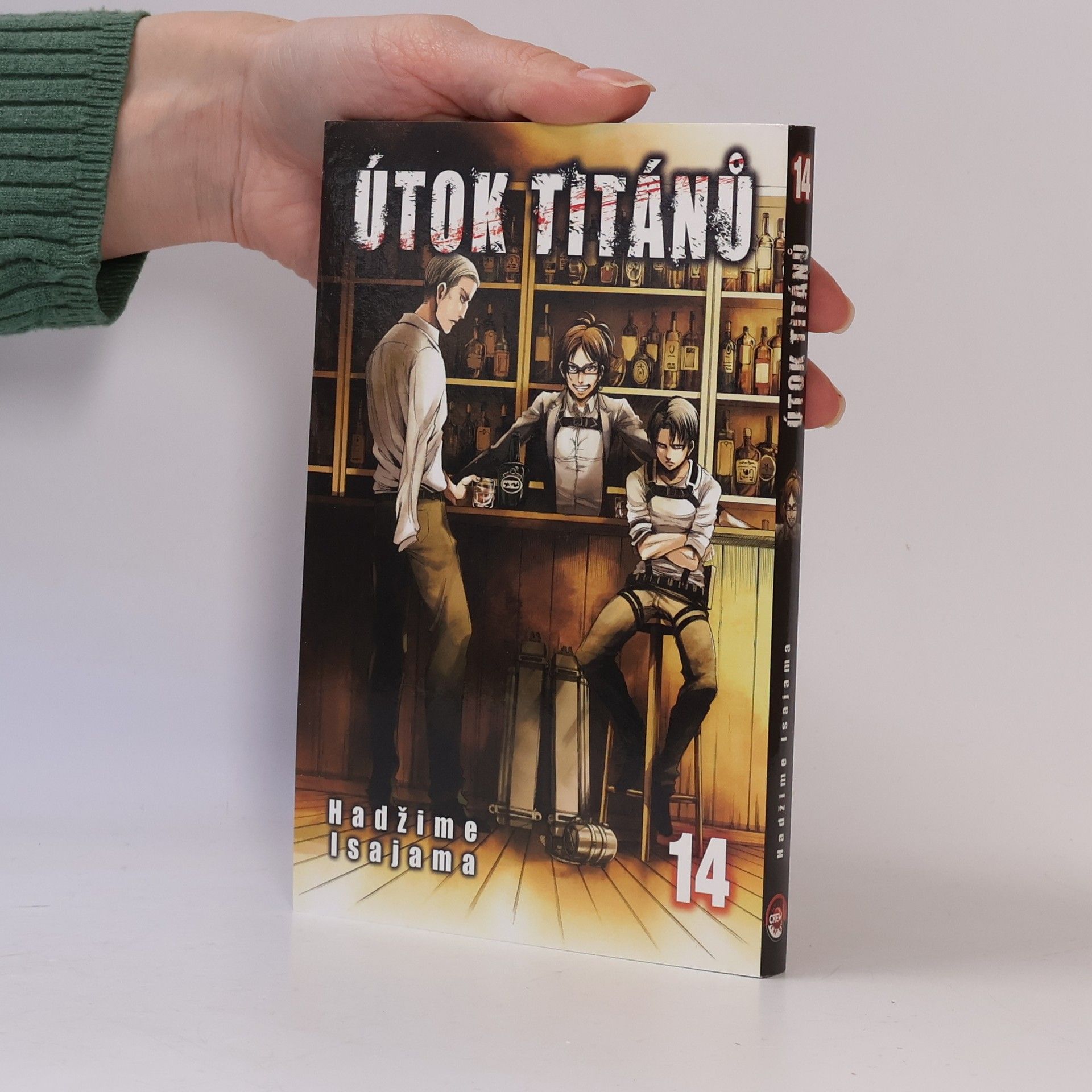 Hajime Isayama Útok titánů 14