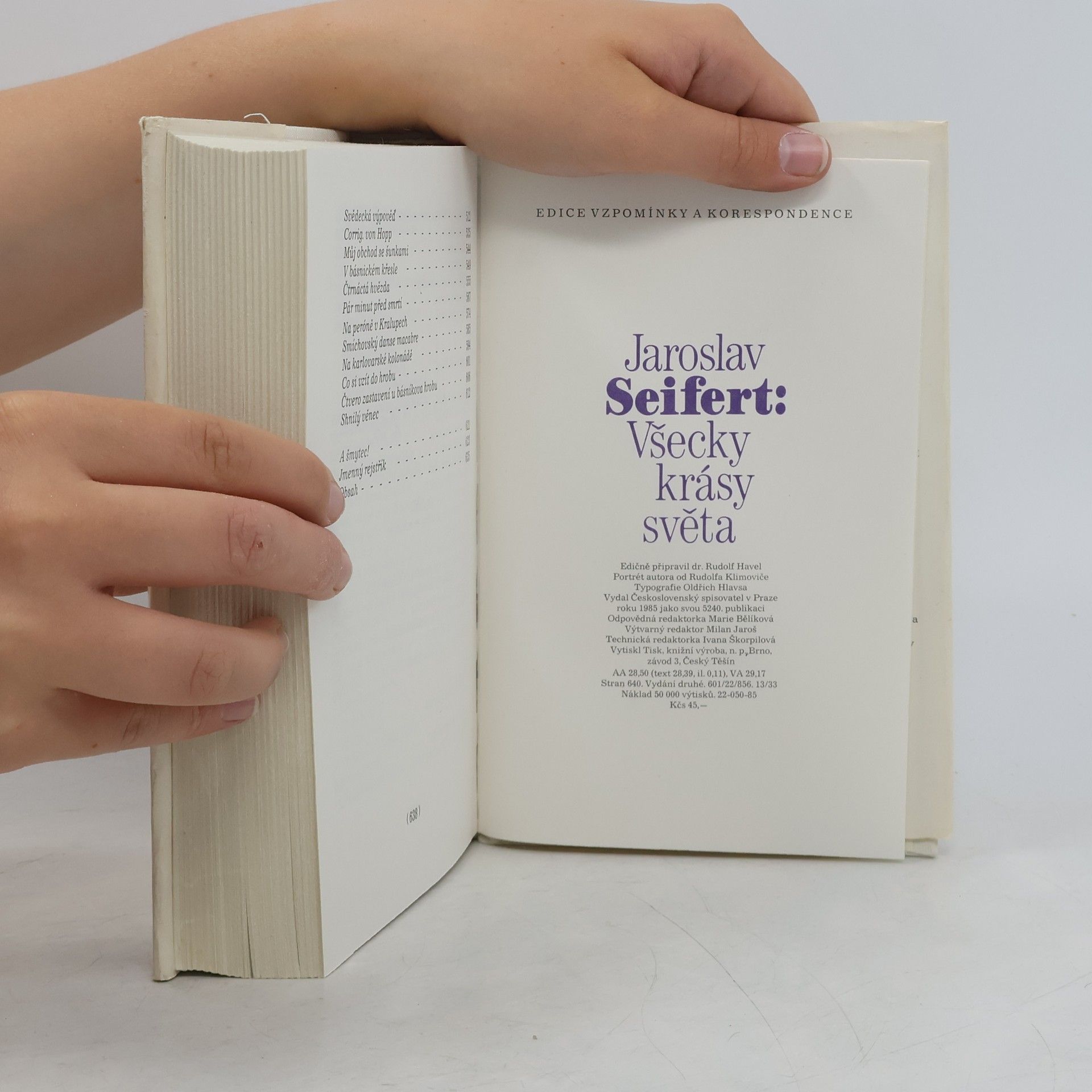 Jaroslav Seifert Všecky krásy světa