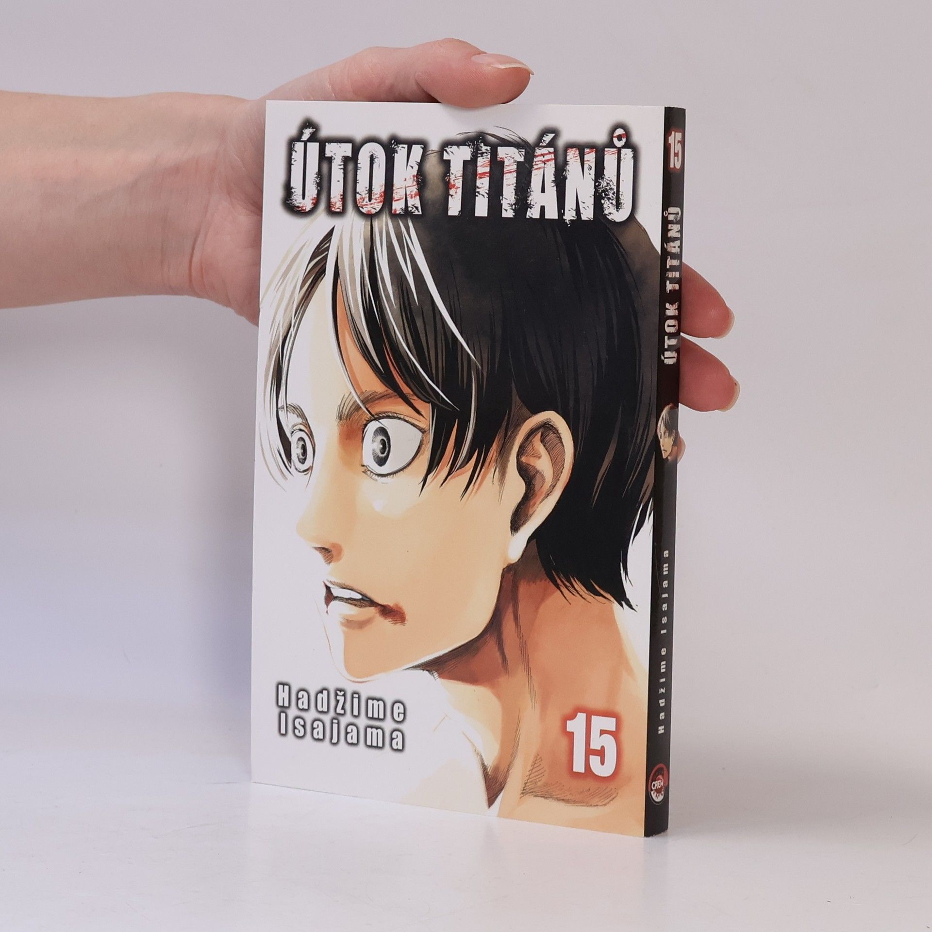 Hajime Isayama Útok titánů 15