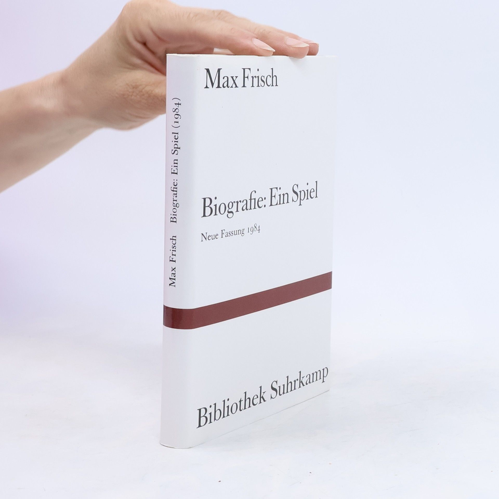 Max Frisch Biografie, Ein Spiel, Neue Fassung 1984