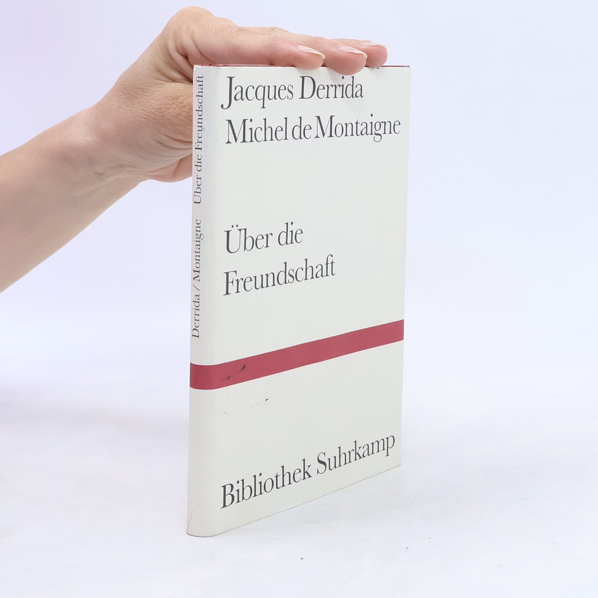 Michel de Montaigne Über die Freundschaft