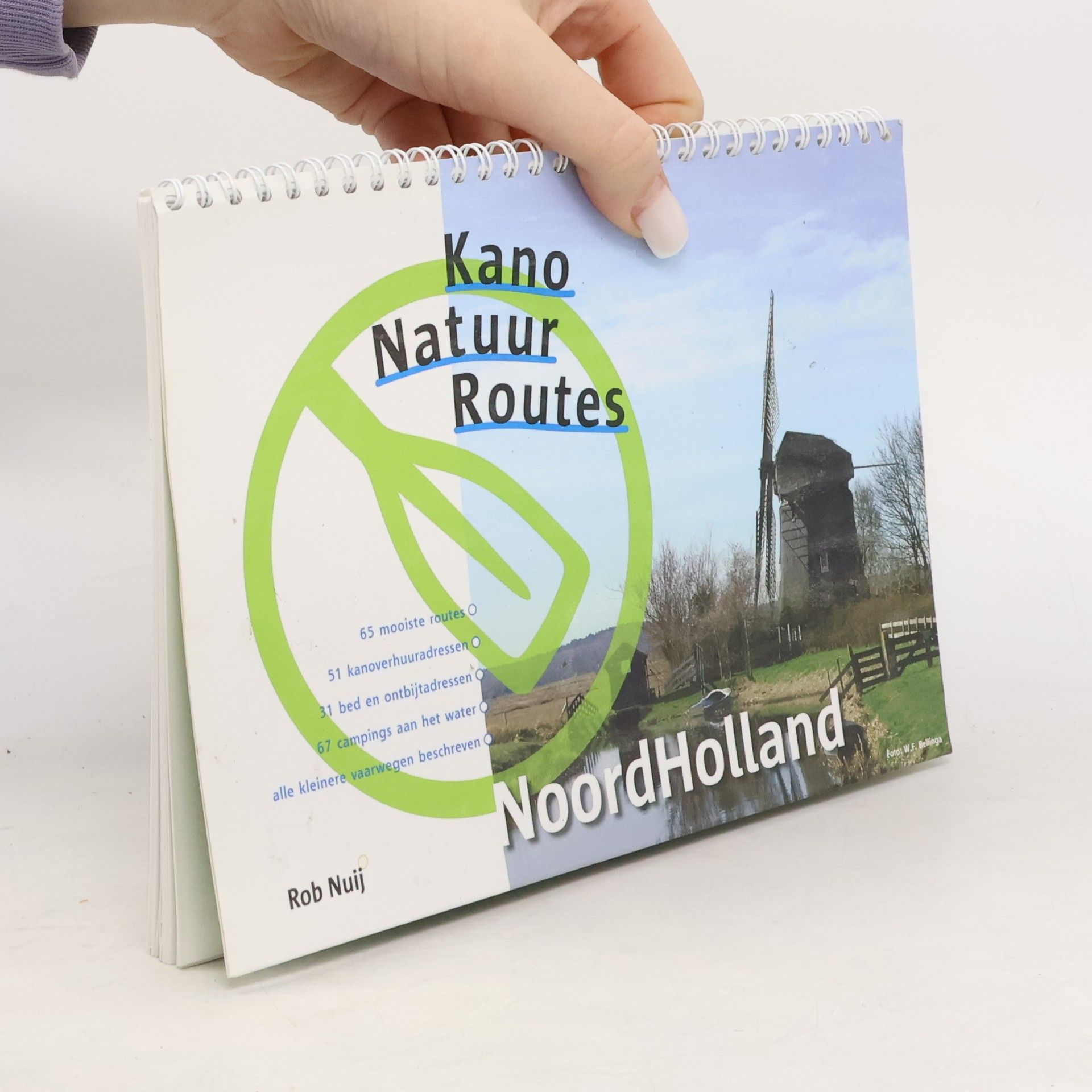 Rob Nuij  Kano-Natuur Routes, Noord Holland