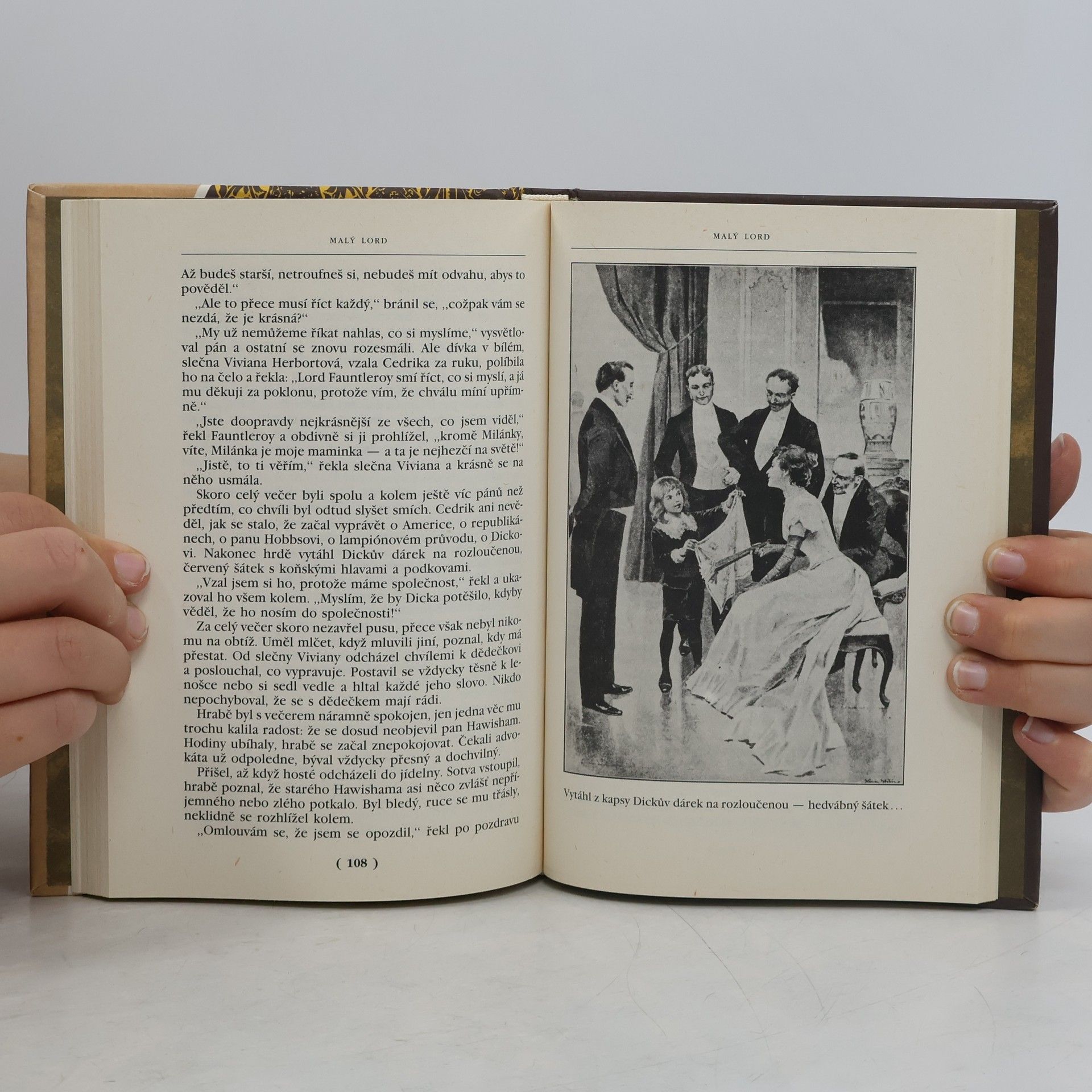 Frances Hodgson Burnett Malý lord