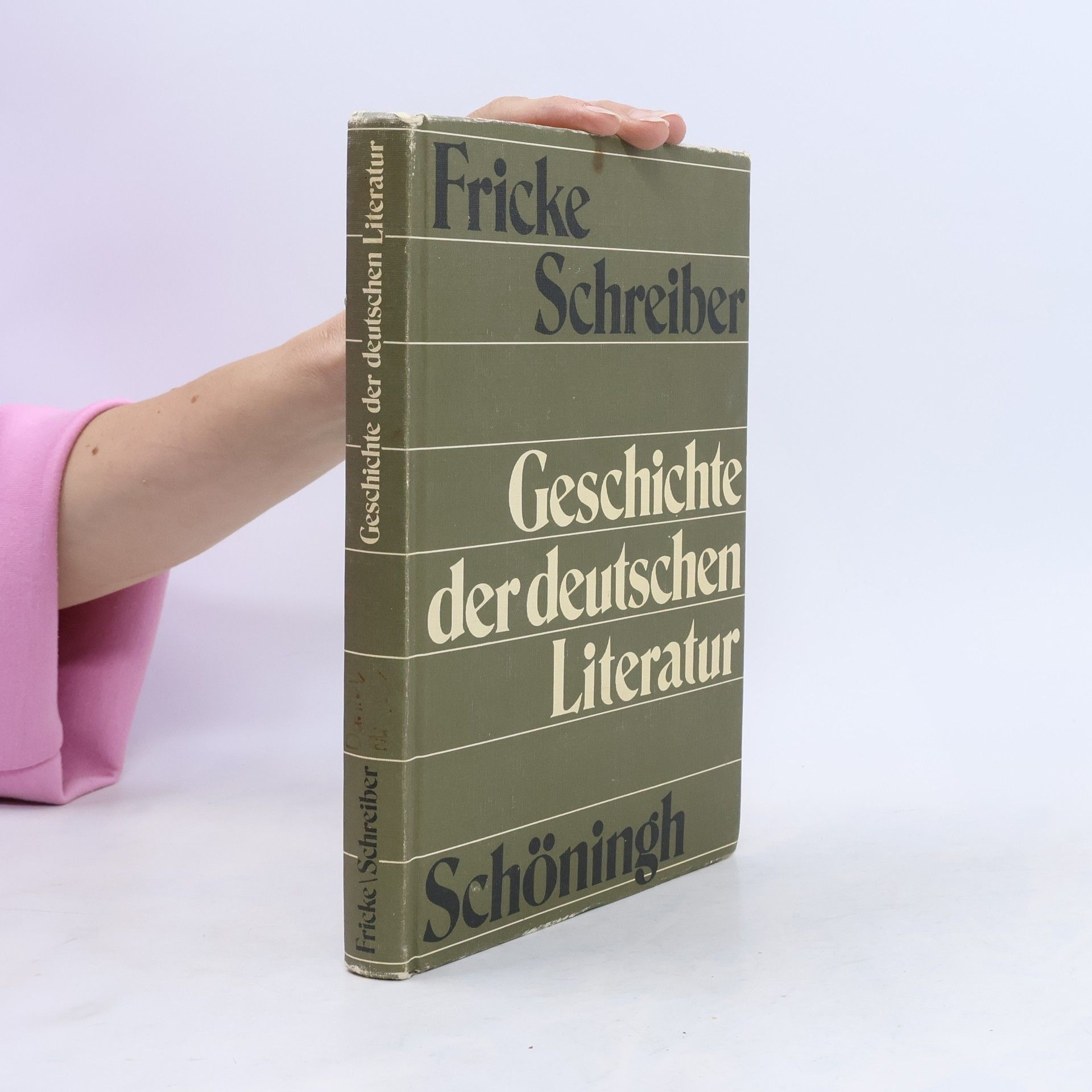 Gerhard Fricke Geschichte der deutschen Literatur
