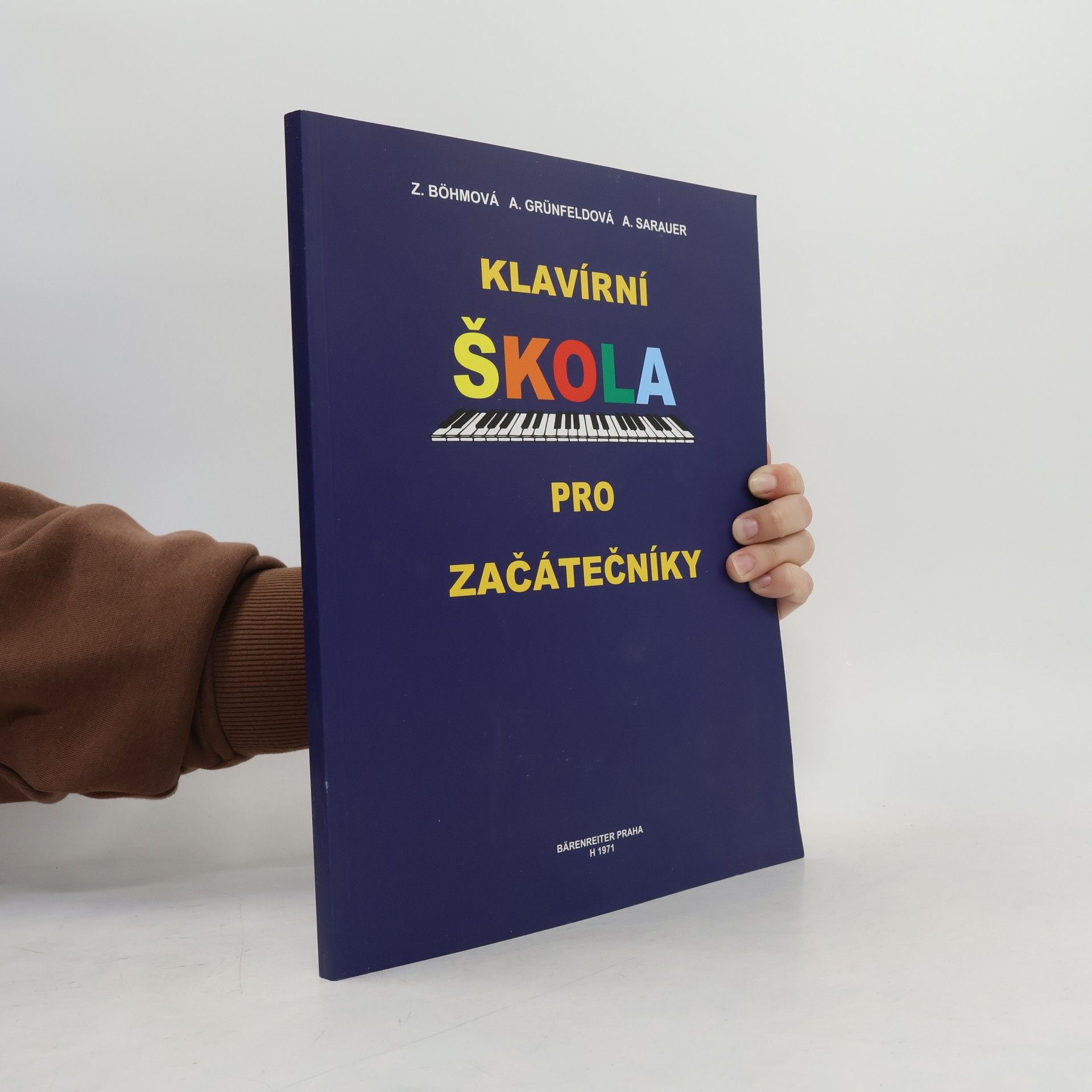 Alois Sarauer Klavírní škola pro začátečníky
