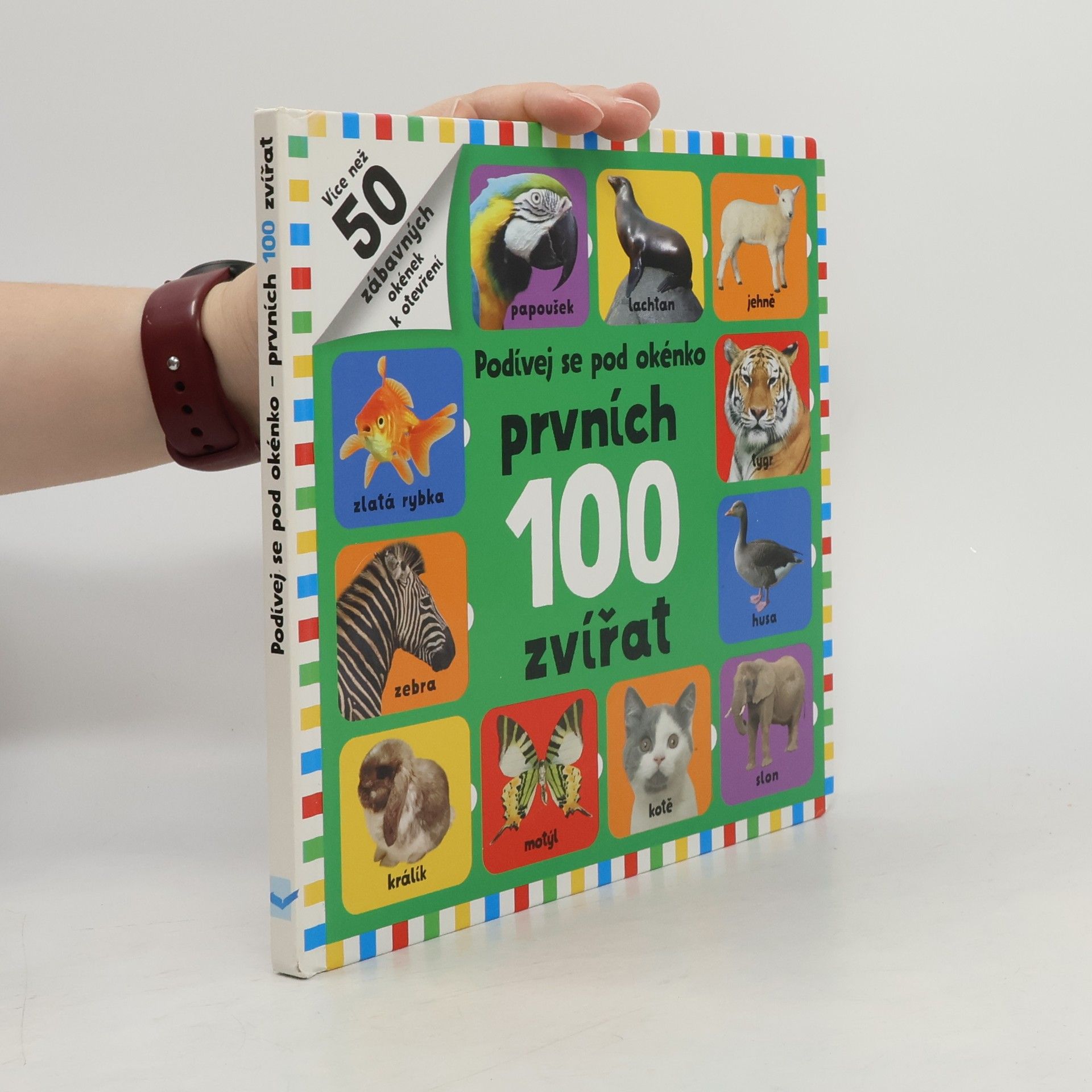 Josef Vyskočil Prvních 100 zvířat Podívej se pod okénko - prvních 100 zvířat