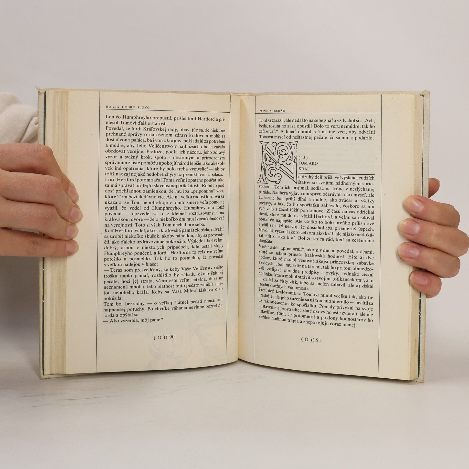 Mark Twain Princ a bedár