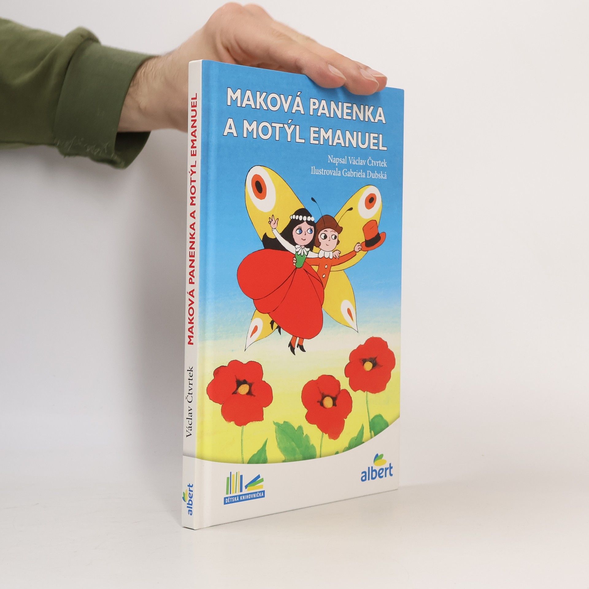 Václav Čtvrtek Maková panenka a motýl Emanuel