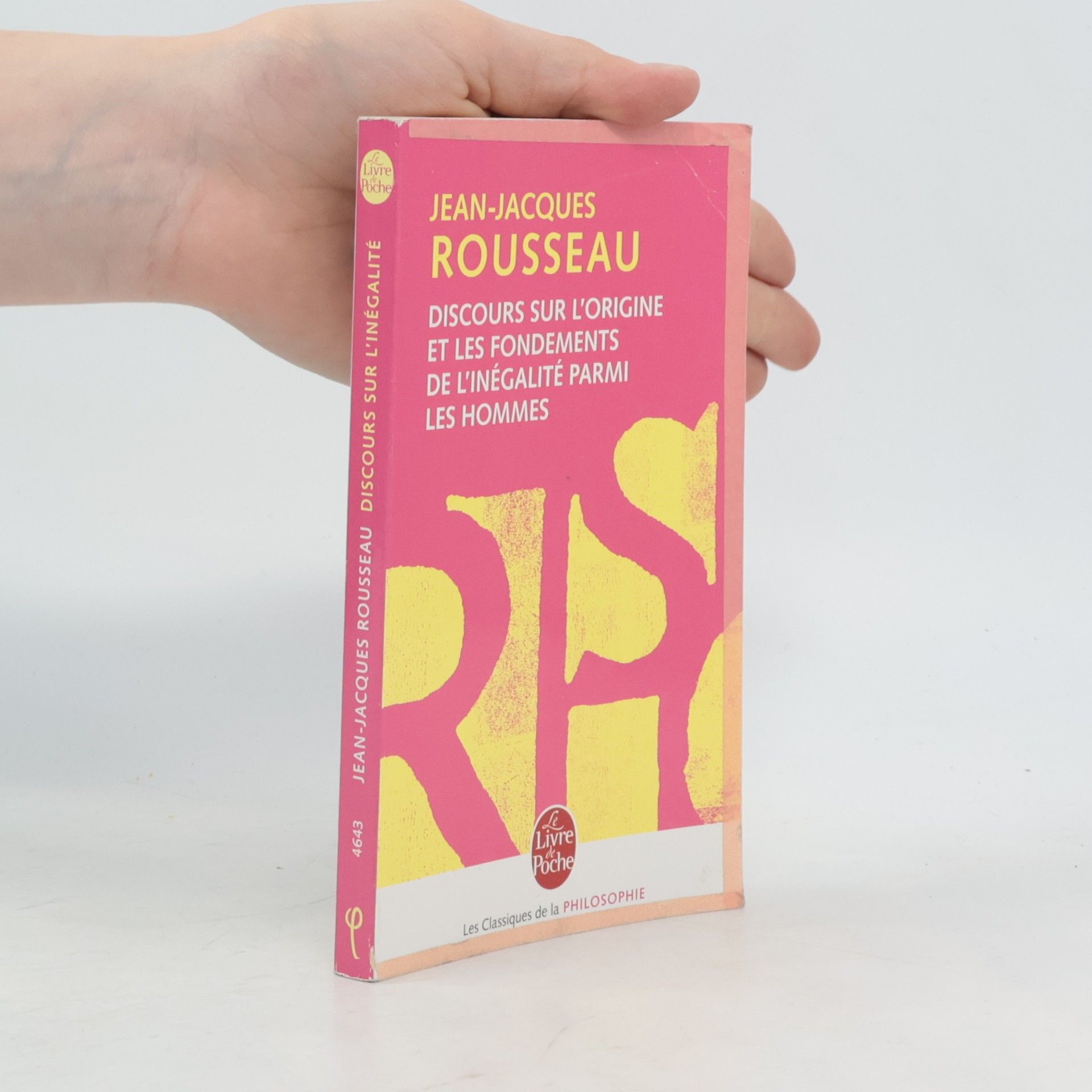 Rousseau Discours Origine Fondements Inegalite