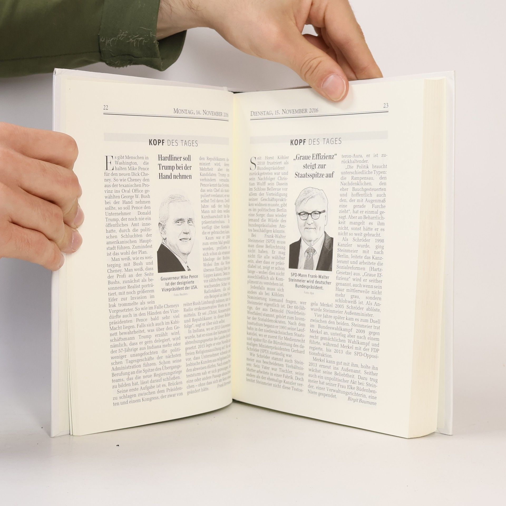 Autorenkollektiv Köpfe des Jahres