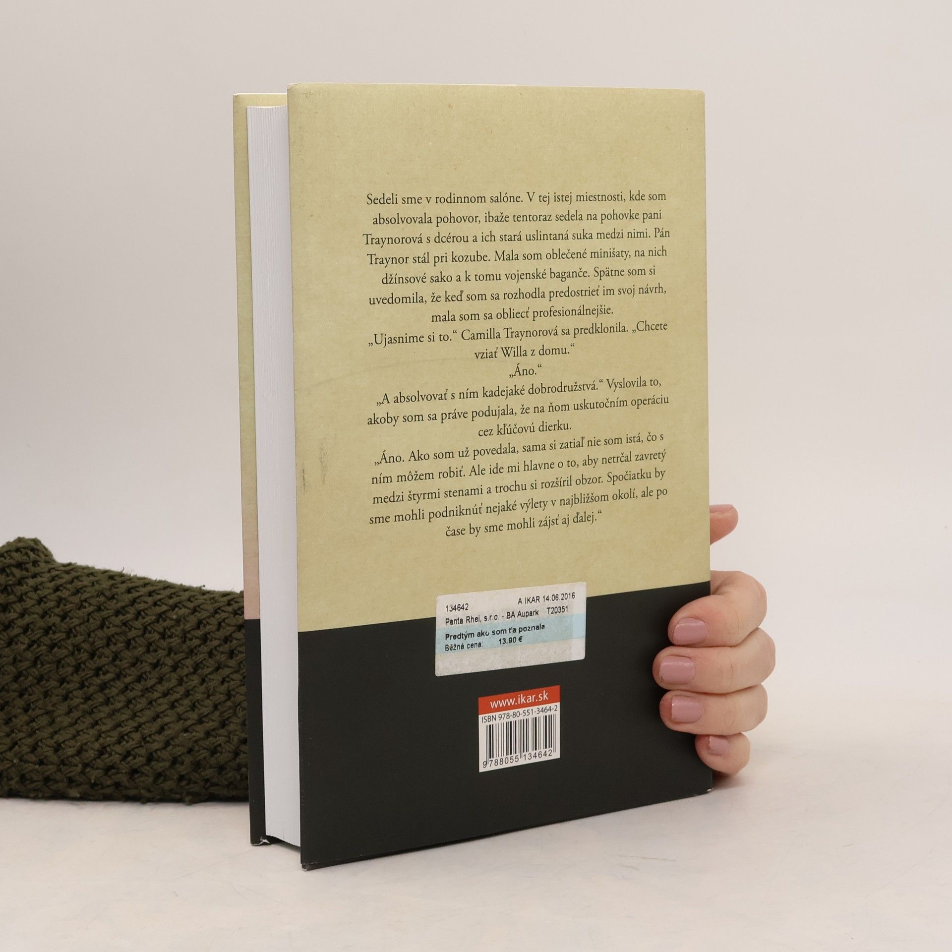 Jojo Moyes Predtým ako som ťa poznala