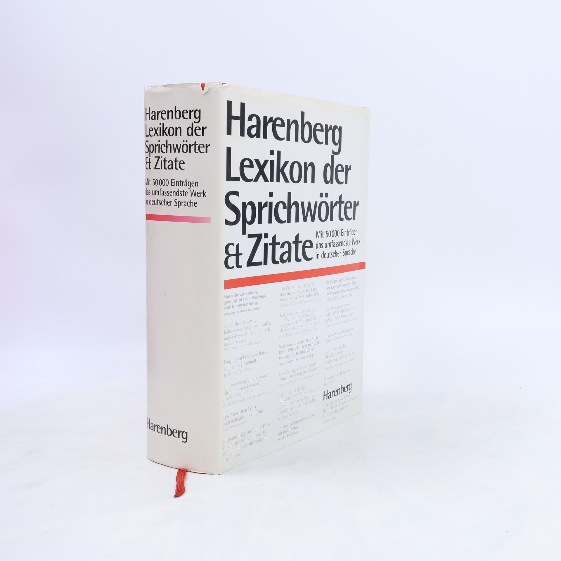Brigitte Beier Harenberg, Lexikon der Sprichwörter & Zitate