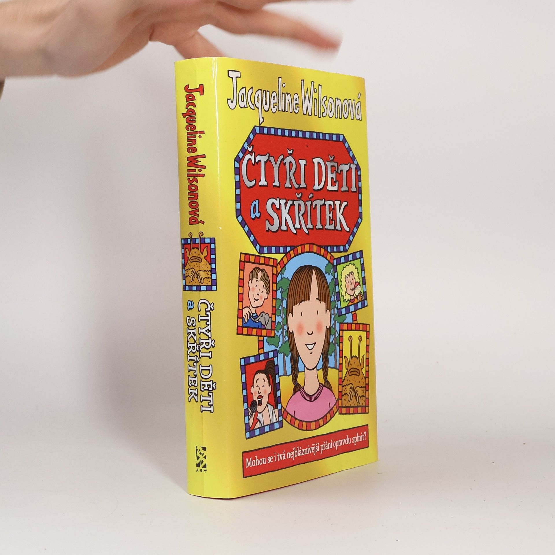 Jacqueline Wilson Čtyři děti a skřítek