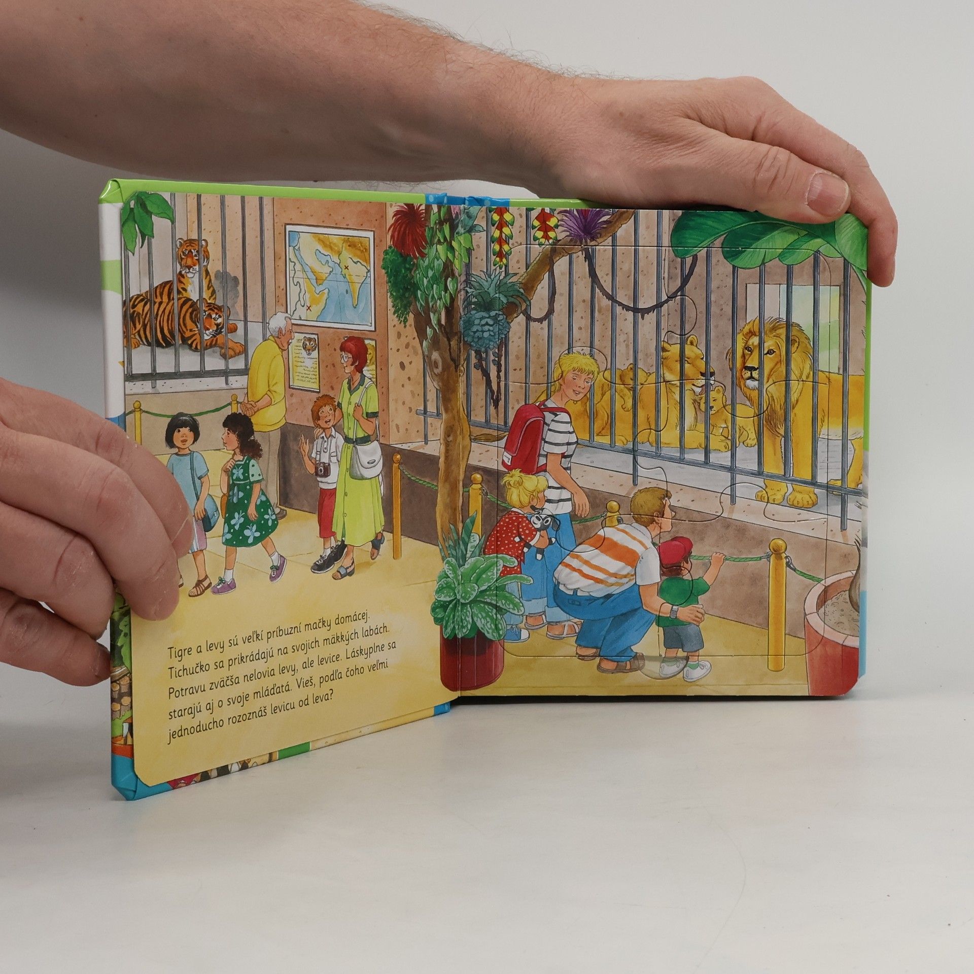 Autorenkollektiv V Zoo: Knižka s puzzle