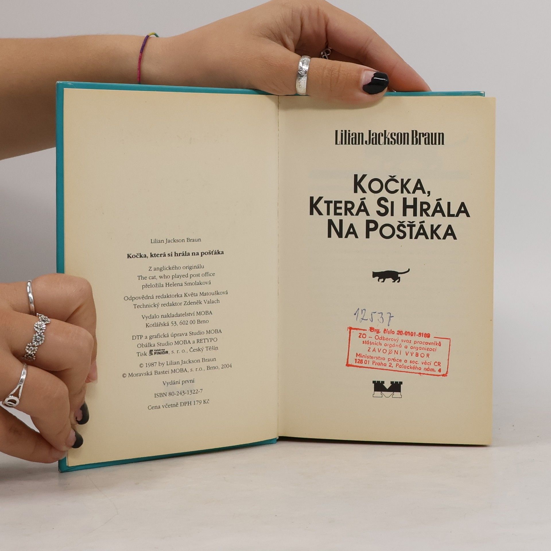 Lilian Jackson Braun Kočka, která si hrála na pošťáka