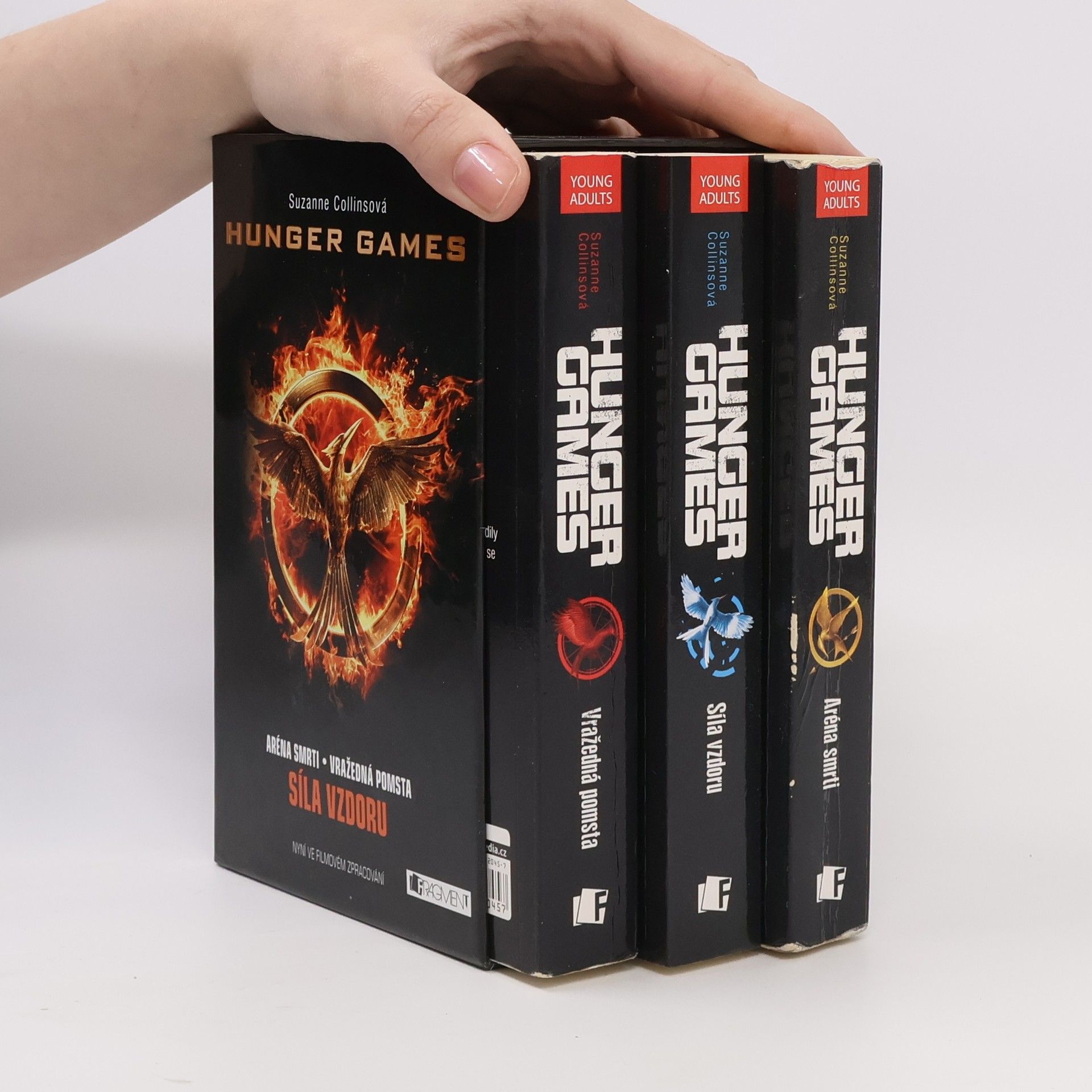 Suzanne Collinsová Hunger Games 1-3