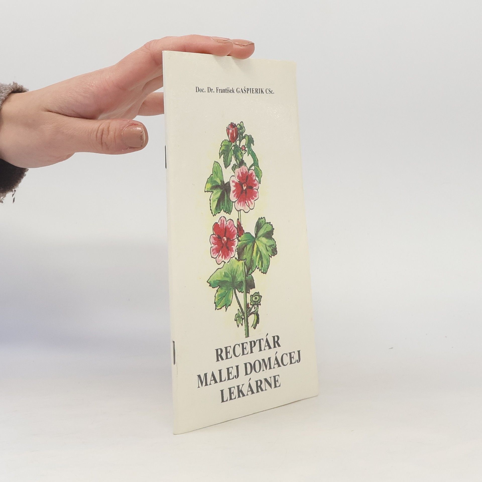 František Gašpierik Receptár malej domácej lekárne