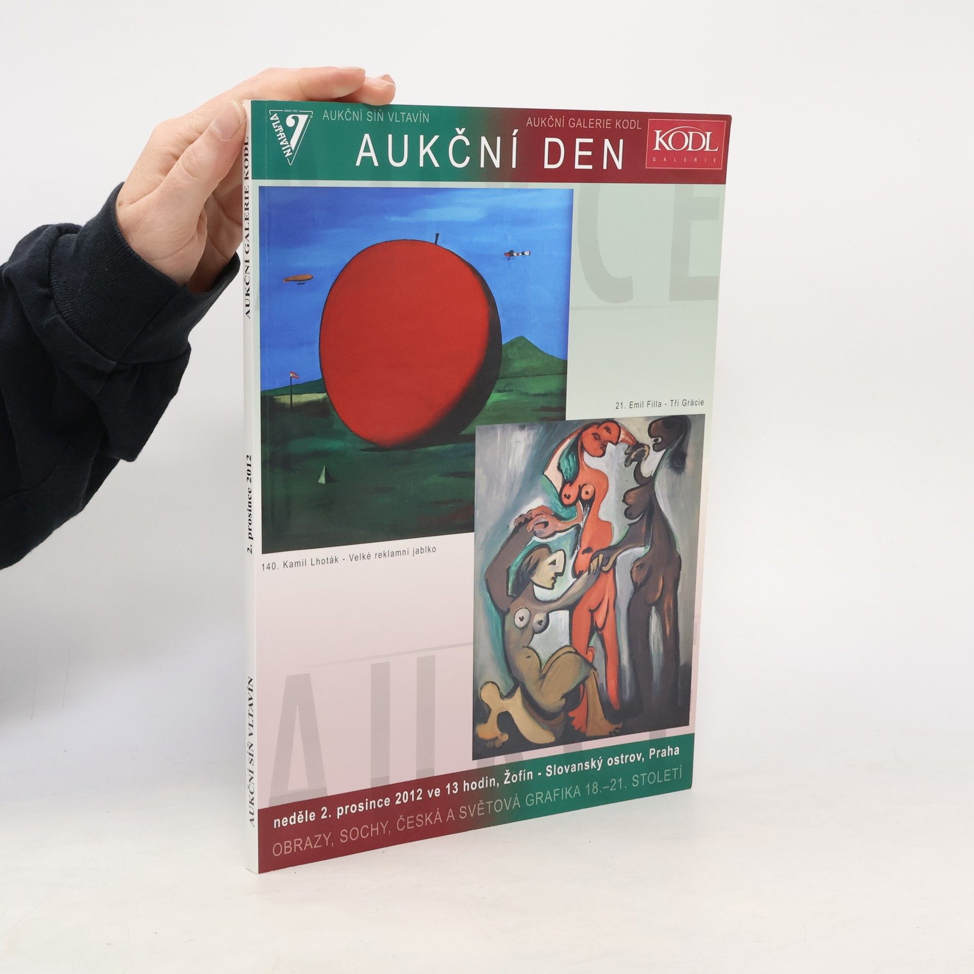 Autorenkollektiv Aukční den 2. Prosince 2012