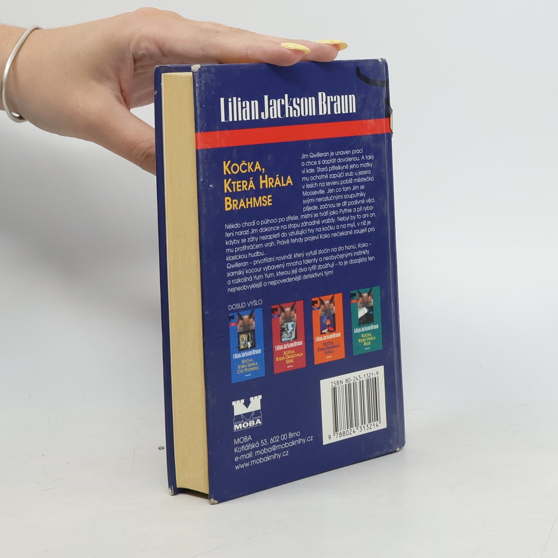 Lilian Jackson Braun Kočka, která hrála Brahmse