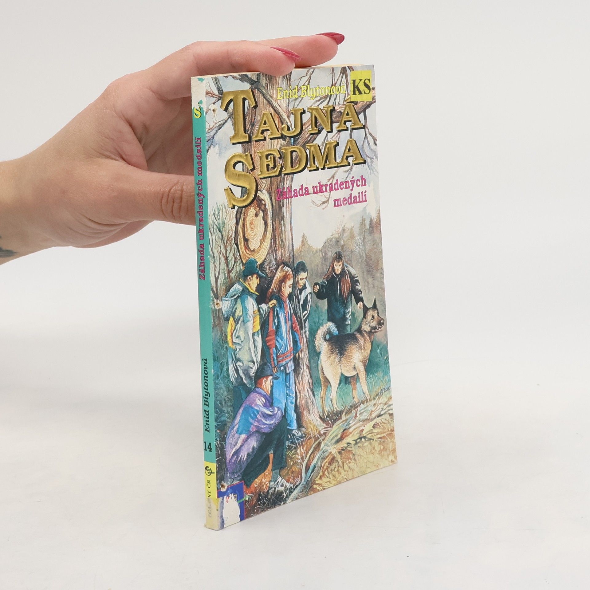 Enid Blyton Tajná sedma. Záhada ukradených medailí