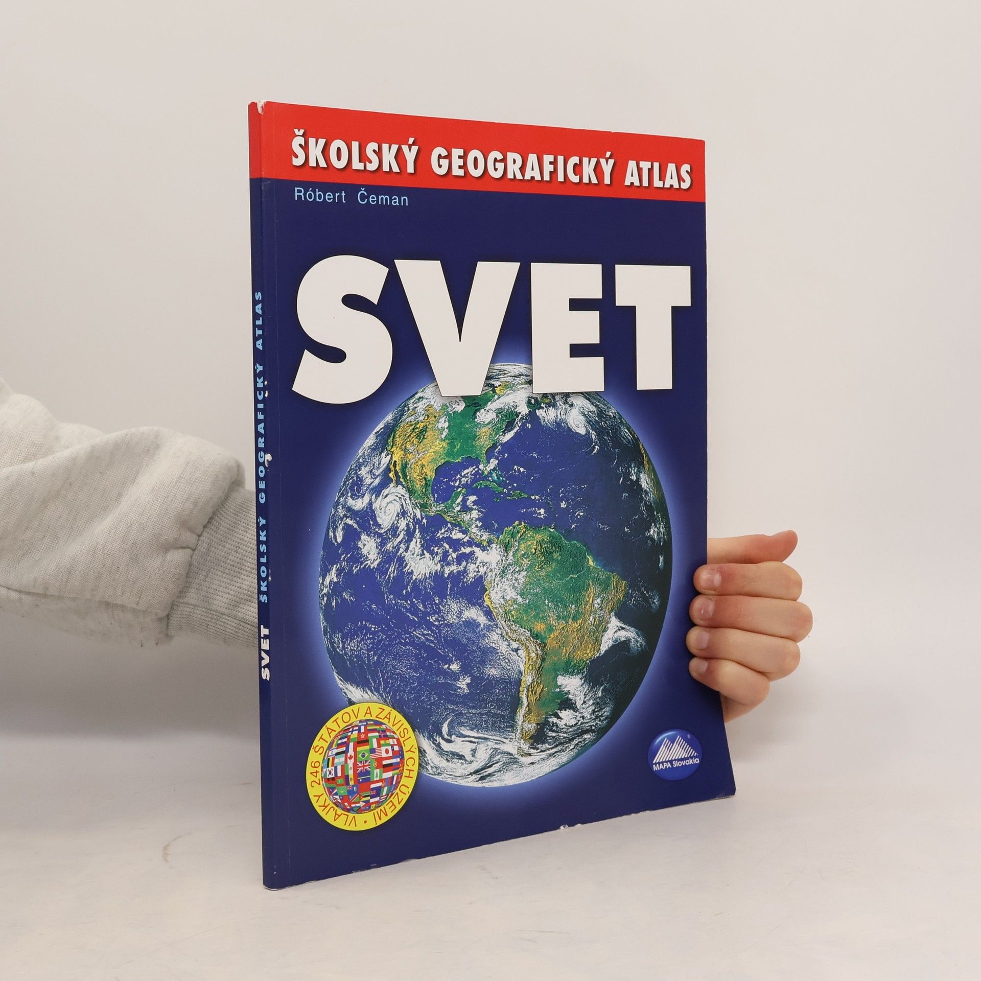Róbert Čeman Svet - Školský geografický atlas