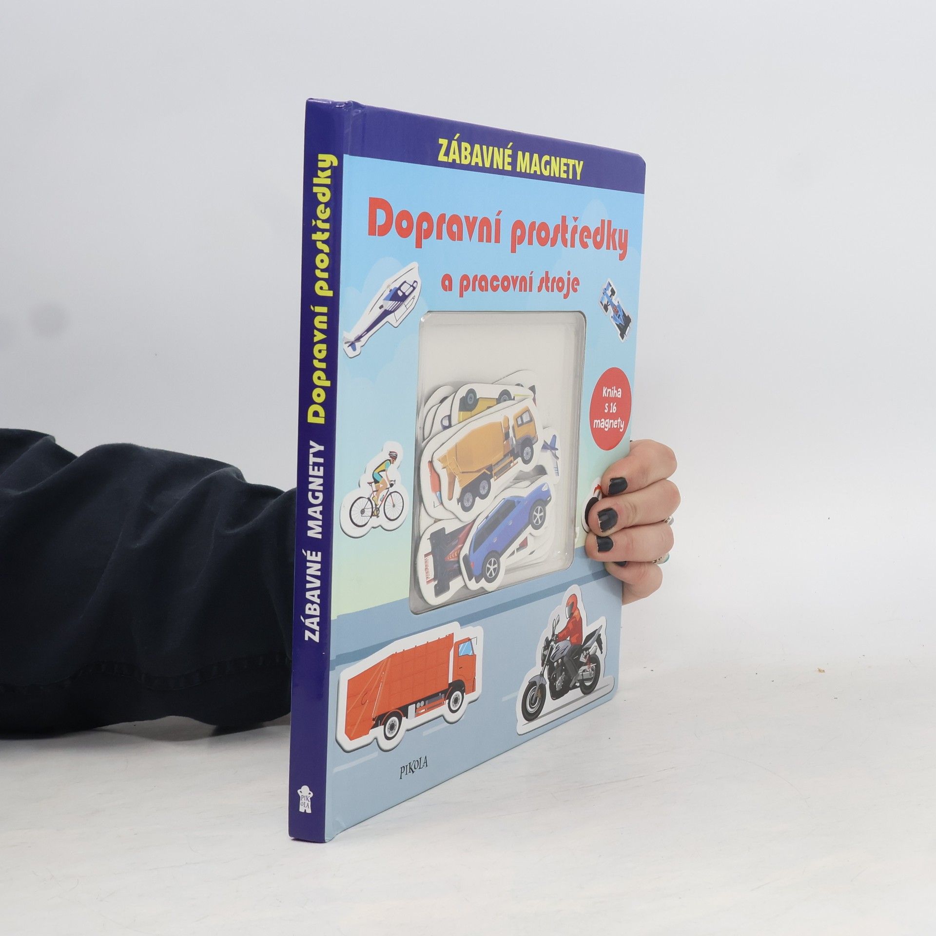 Autorenkollektiv Zábavné magnety. Dopravní prostředky a pracovní stroje