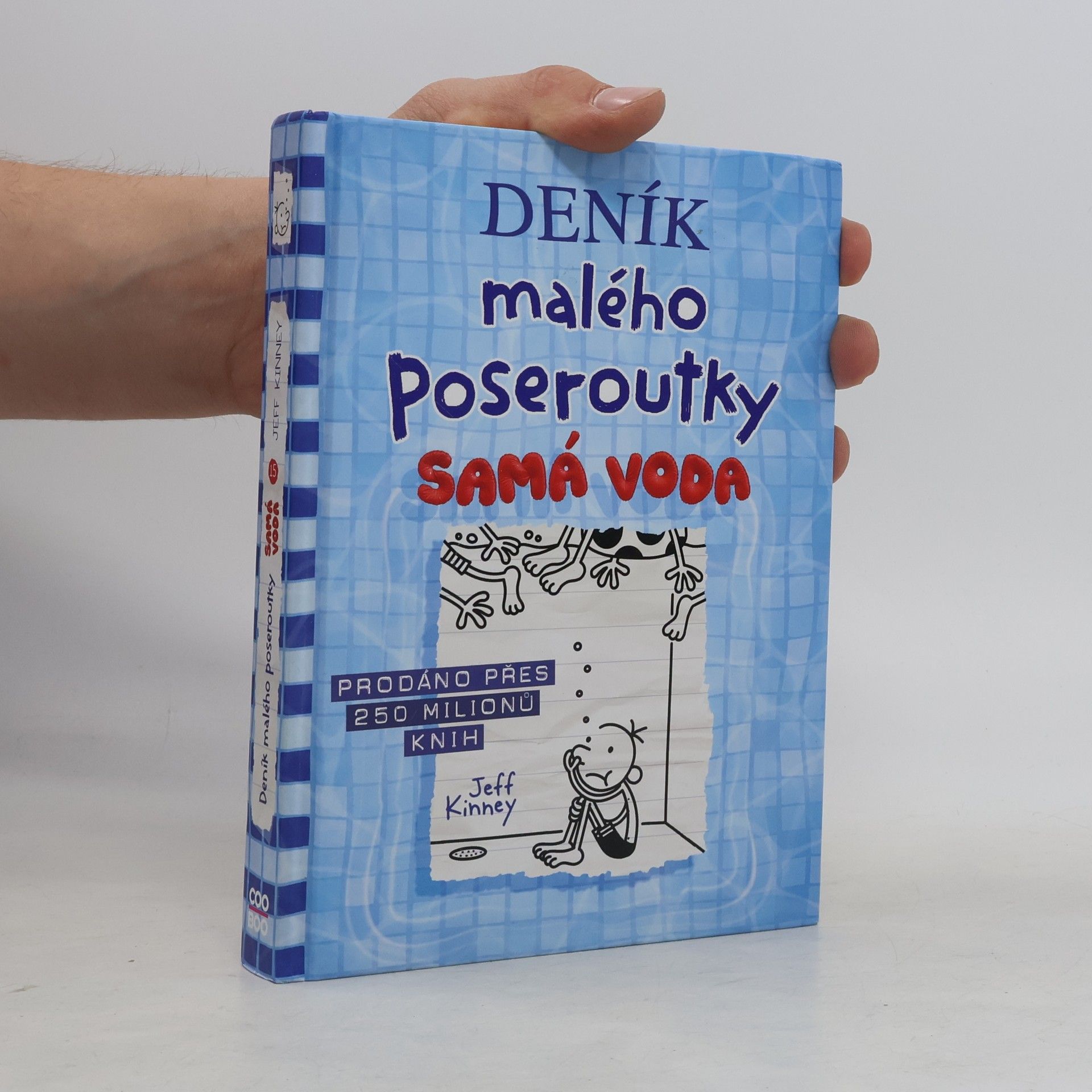Jeff Kinney Deník malého poseroutky 15. Samá voda