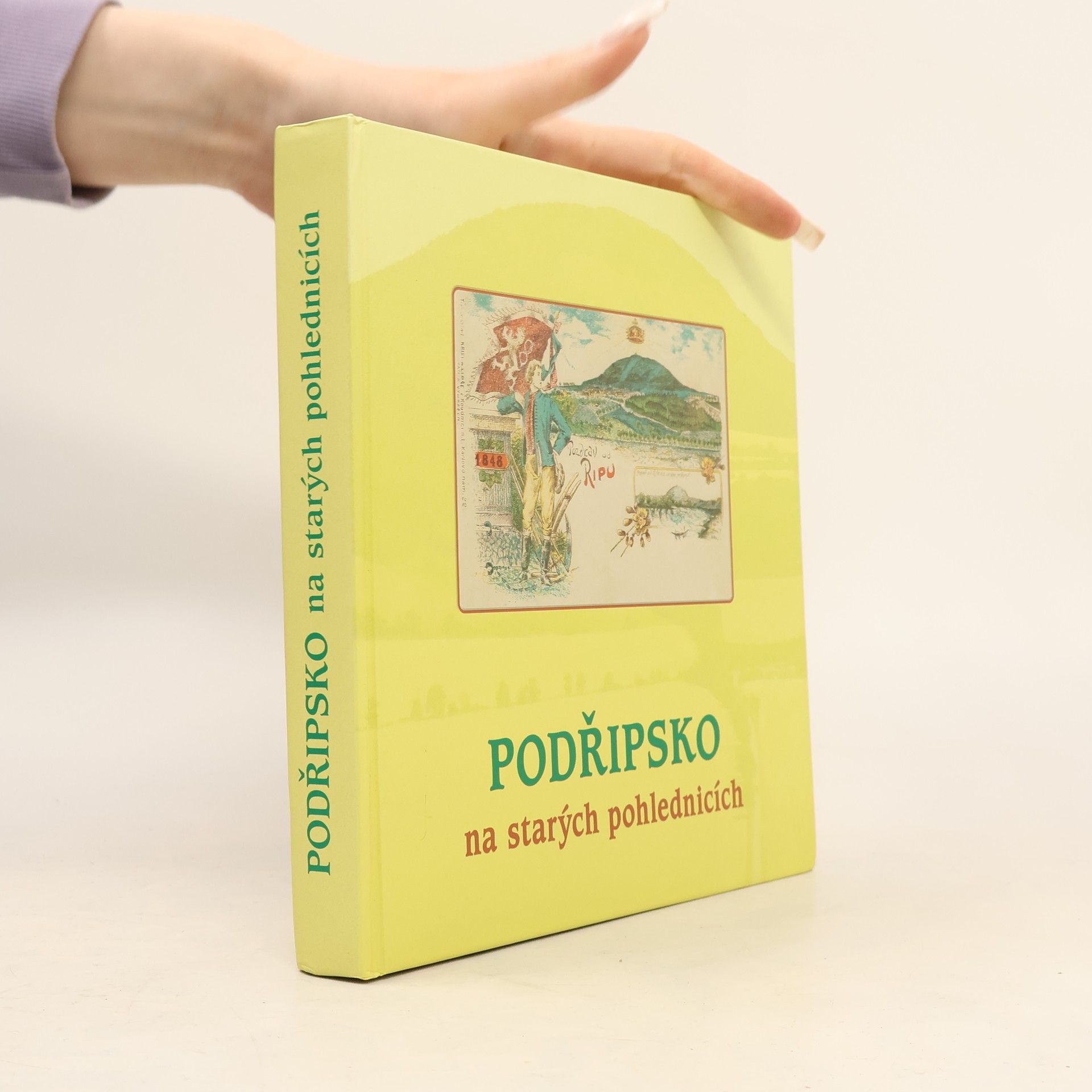 Josef Kárník Podřipsko na starých pohlednicích