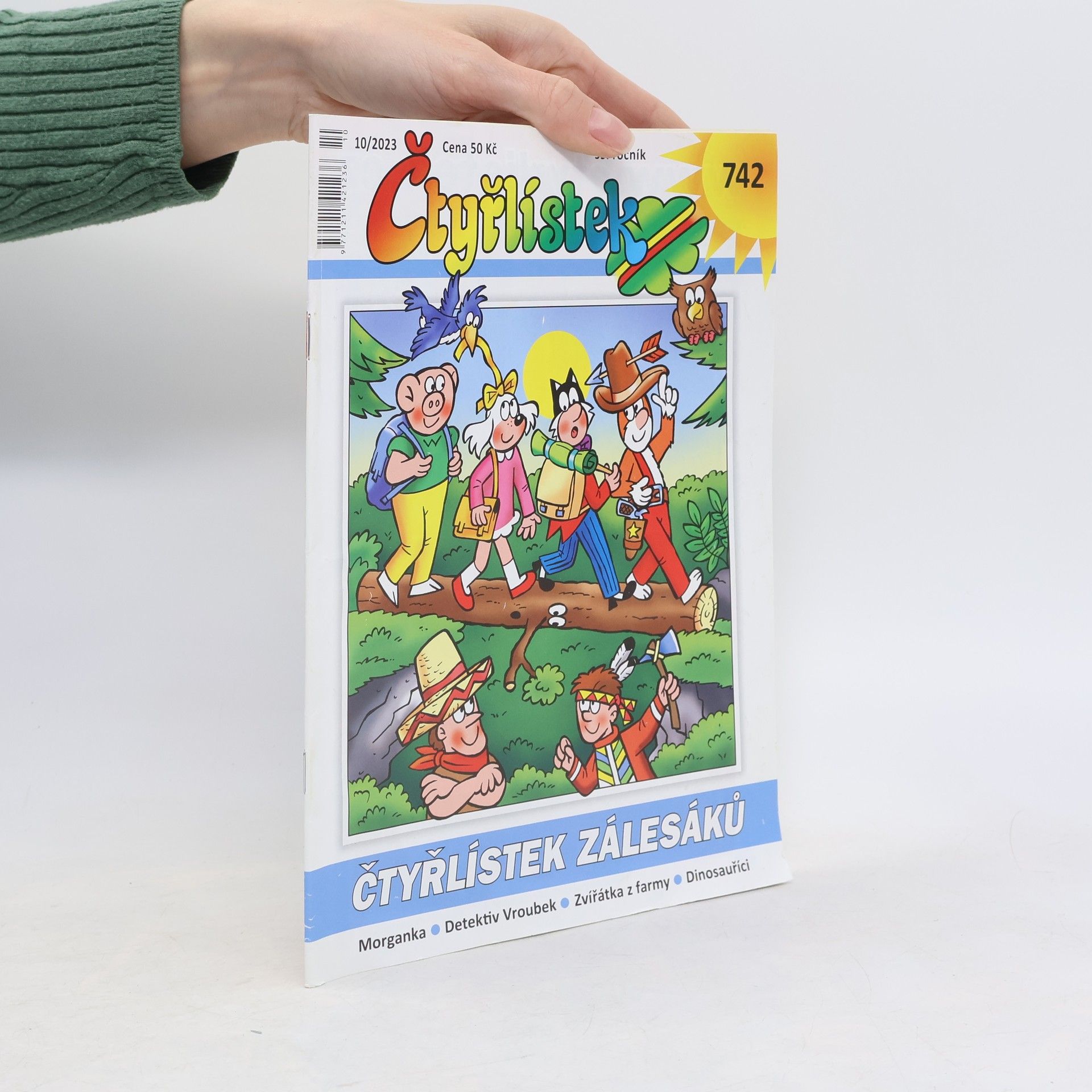 Collectif d'auteurs Čtyřlístek 742. 10/2023