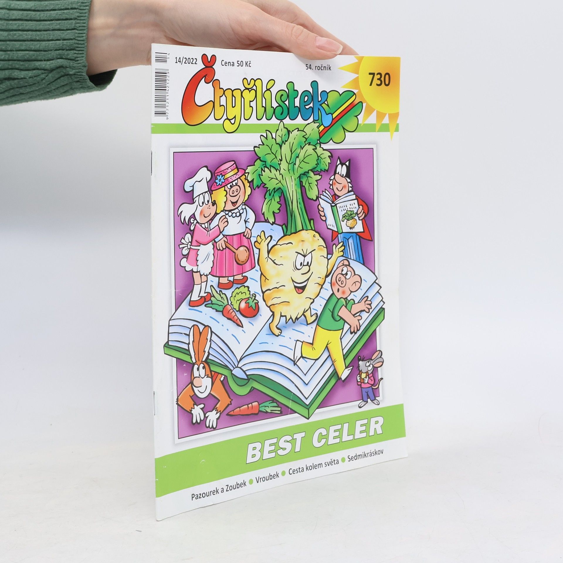 Autores varios Čtyřlístek 14/2022. 730. Best celer