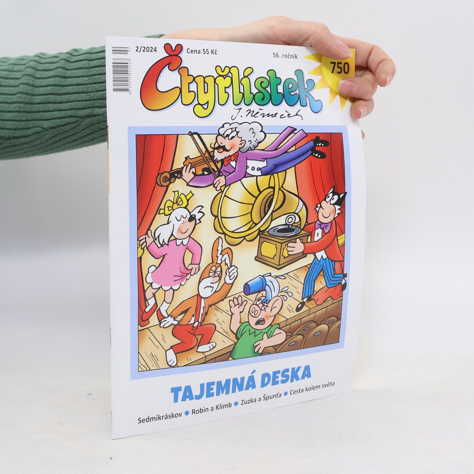 Autorenkollektiv Čtyřlístek č. 750