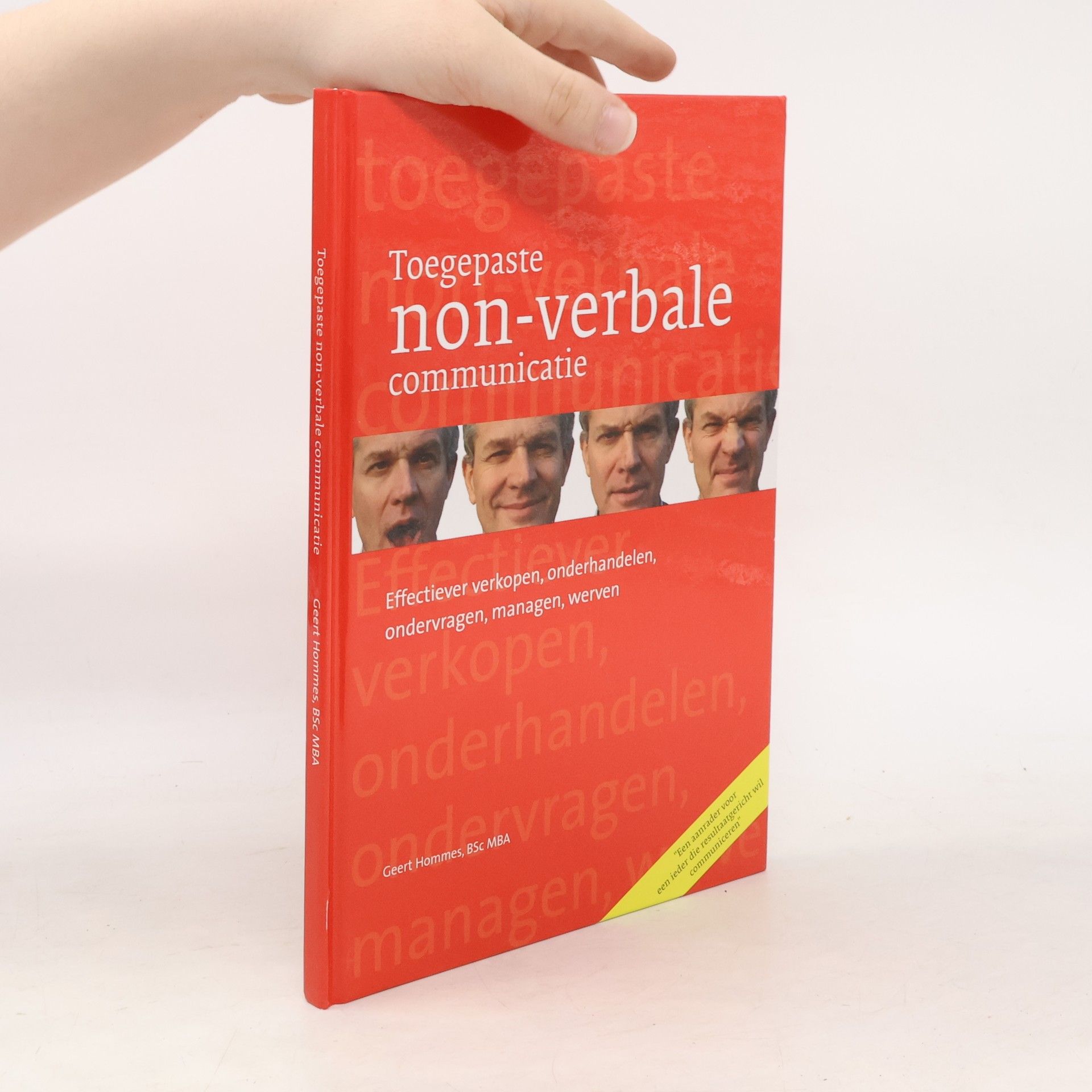 Geert Hommes Toegepaste non-verbale communicatie