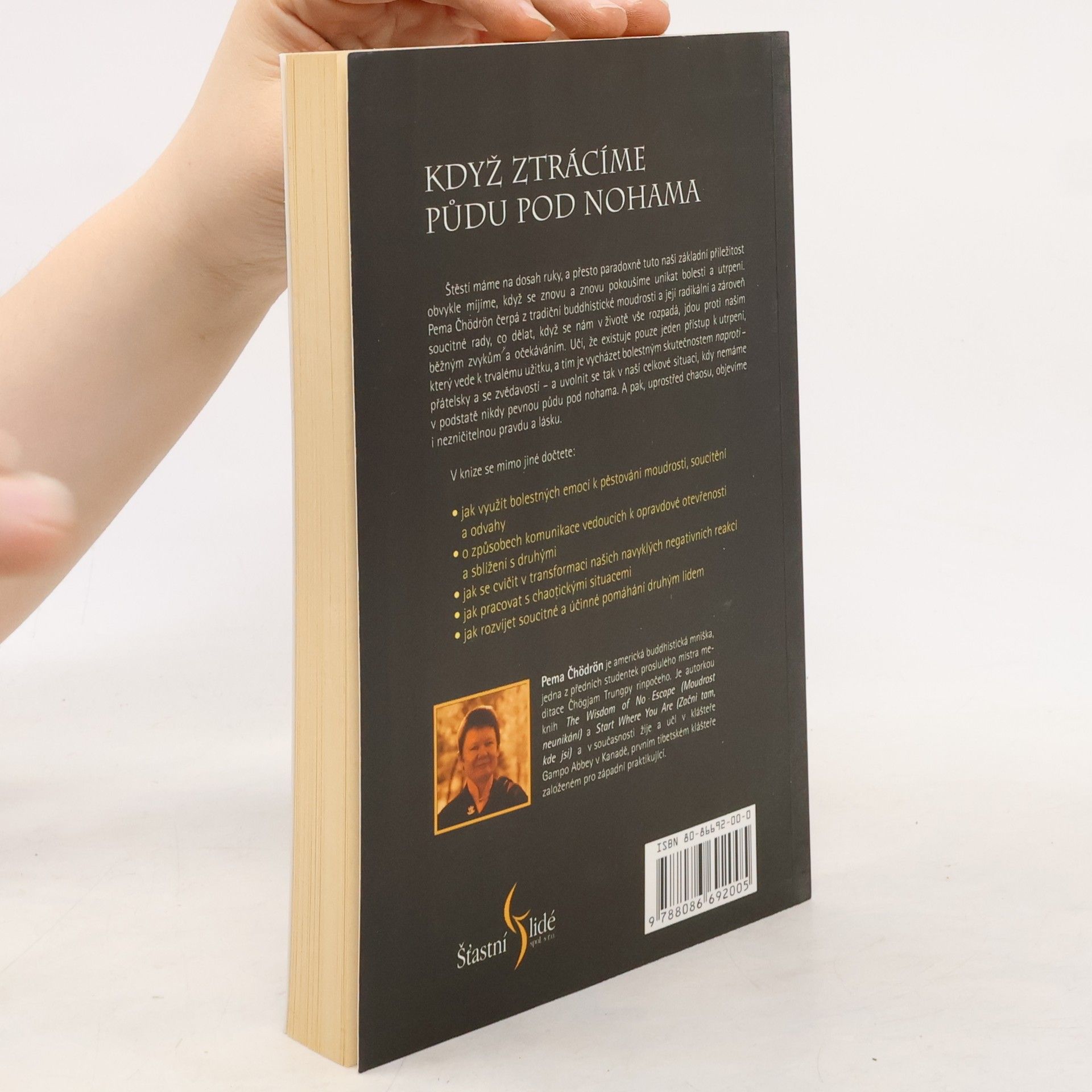 Pema Chödrön Když ztrácíme půdu pod nohama