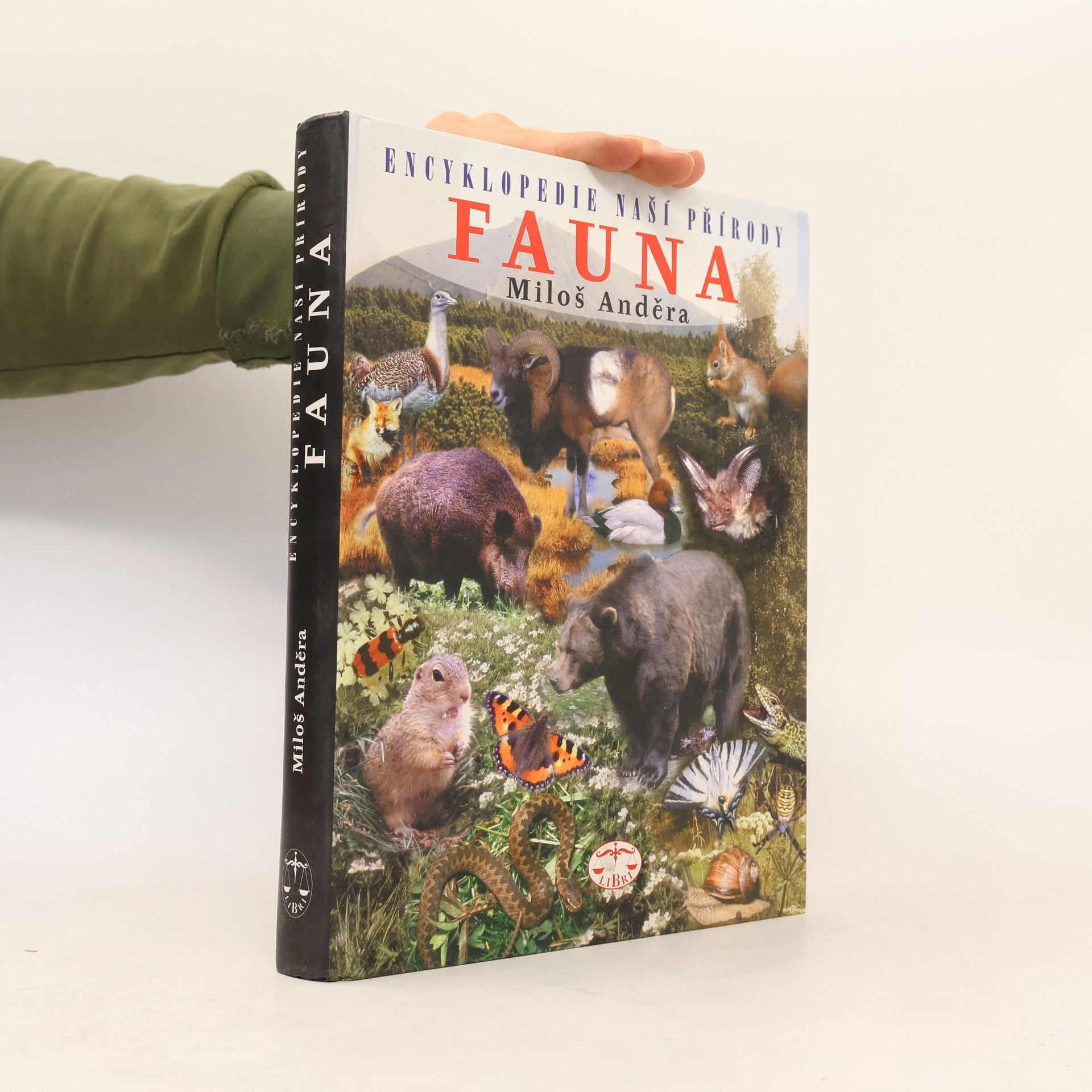 Miloš Anděra Encyklopedie naší přírody 1: Fauna